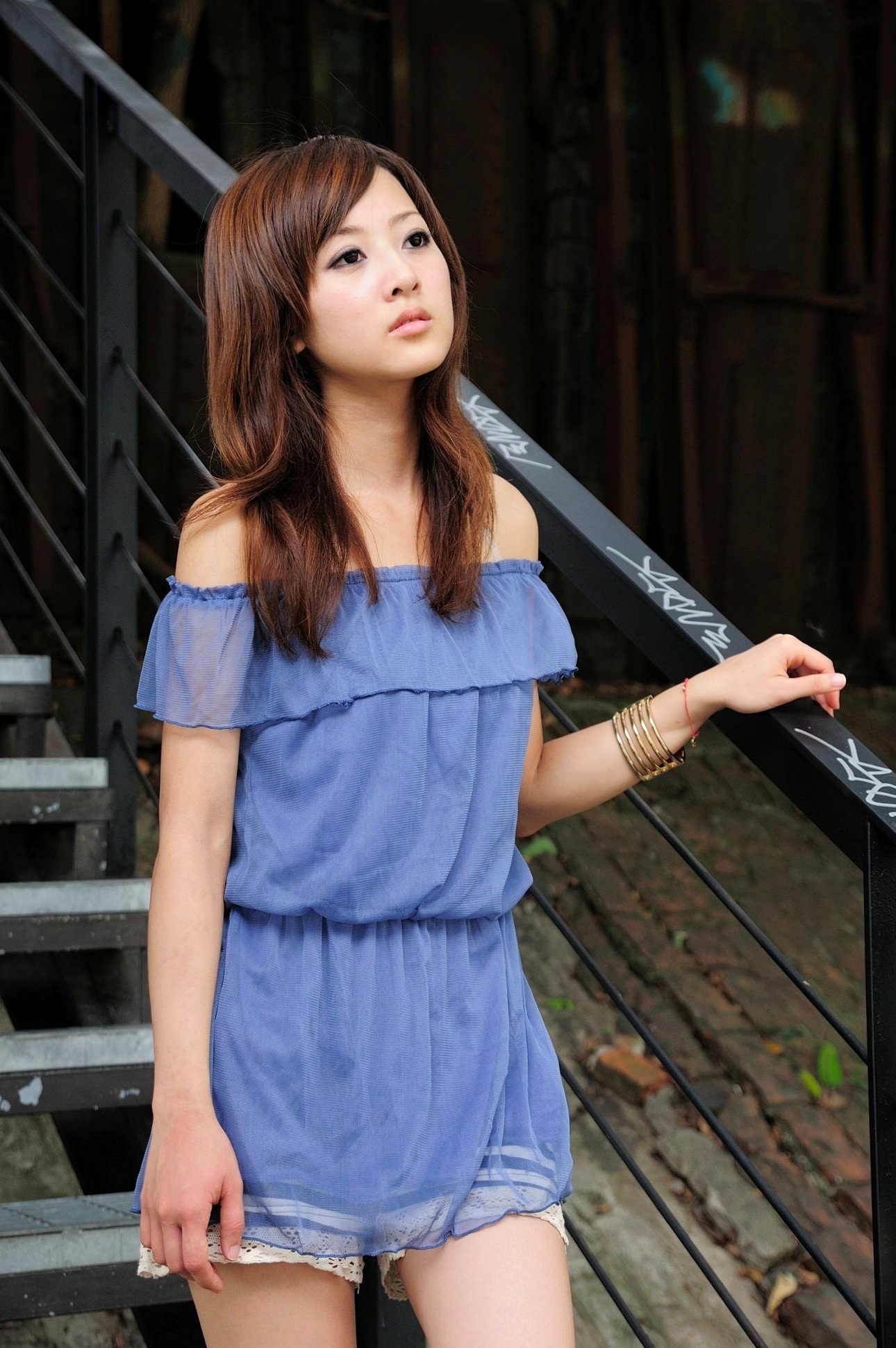 Gallery - 台湾正妹张允霏/张凯洁《西门町外拍》写真集，街拍清新少女风，户外休闲穿搭，气质女神甜美灵动台湾街拍户外清新女神 女神私房照_秀色女神 - image 39