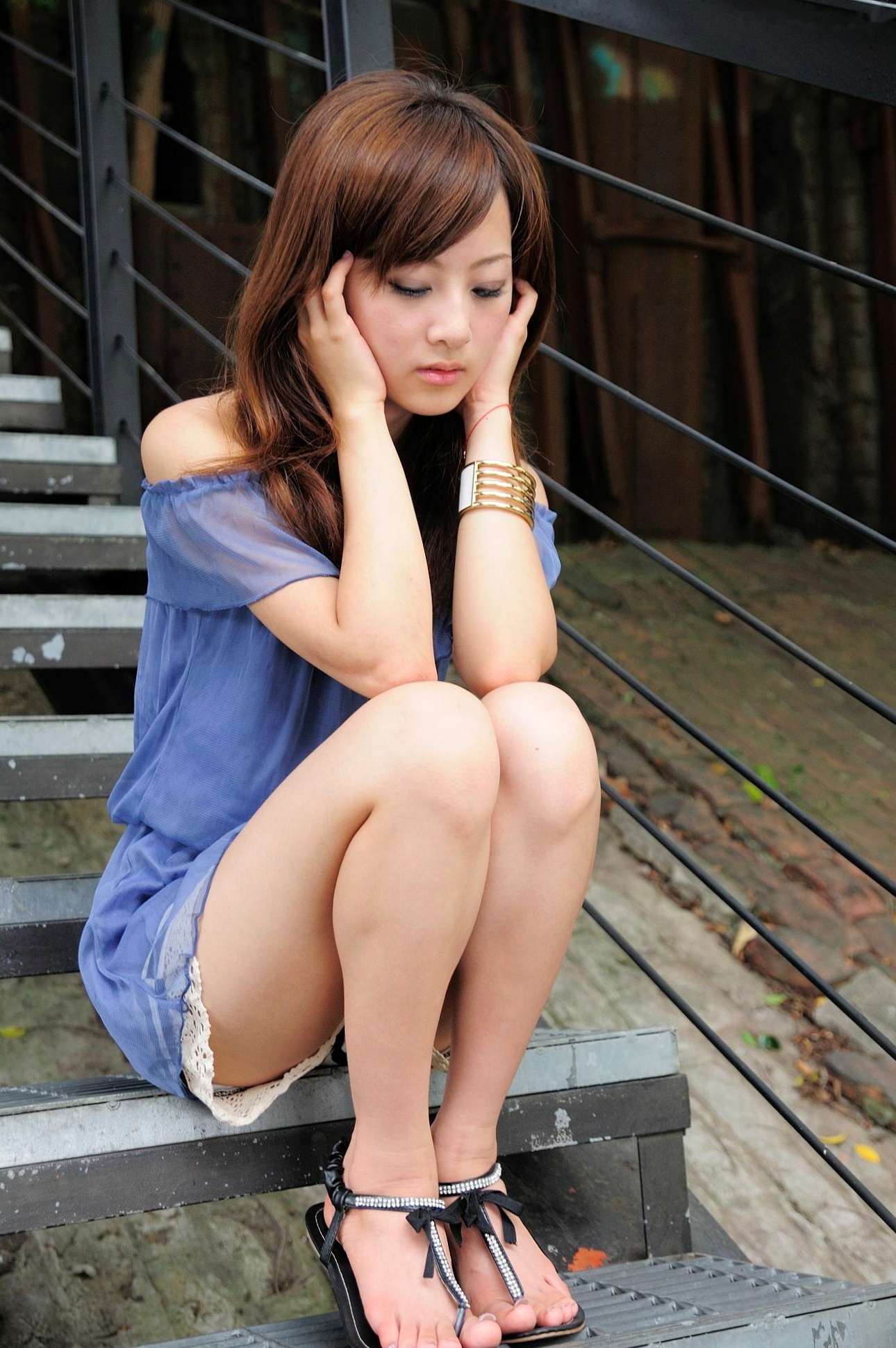 Gallery - 台湾正妹张允霏/张凯洁《西门町外拍》写真集，街拍清新少女风，户外休闲穿搭，气质女神甜美灵动台湾街拍户外清新女神 女神私房照_秀色女神 - image 43
