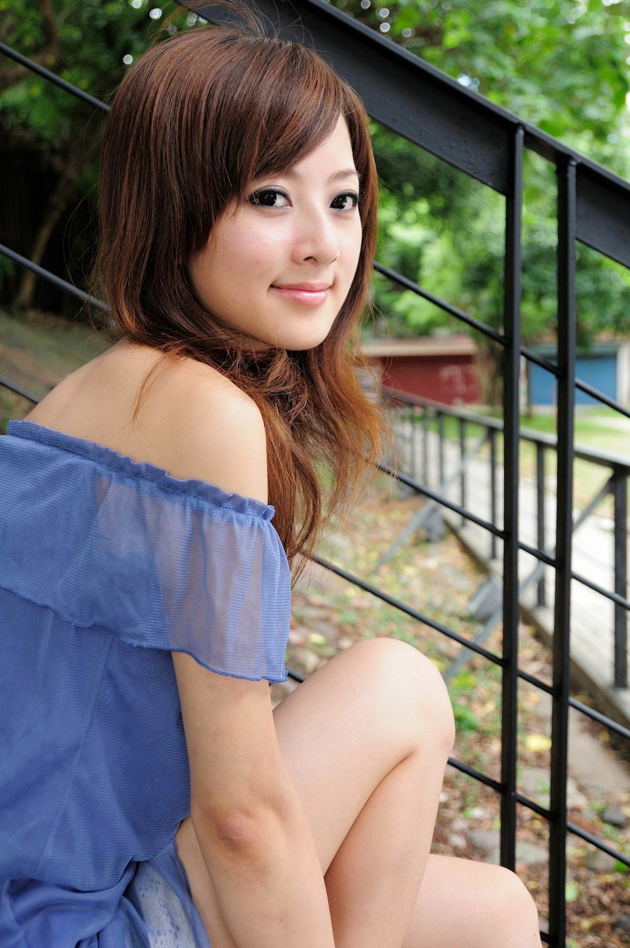 Gallery - 台湾正妹张允霏/张凯洁《西门町外拍》写真集，街拍清新少女风，户外休闲穿搭，气质女神甜美灵动台湾街拍户外清新女神 女神私房照_秀色女神 - image 46