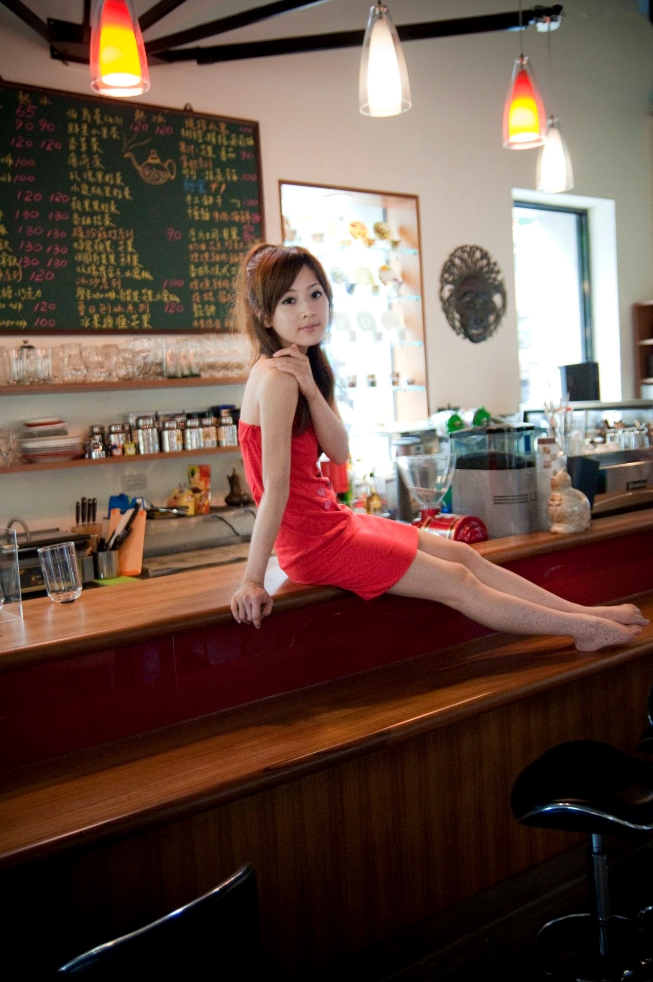 Gallery - 台湾正妹张允霏/张凯洁《西门町外拍》写真集，街拍清新少女风，户外休闲穿搭，气质女神甜美灵动台湾街拍户外清新女神 女神私房照_秀色女神 - image 65