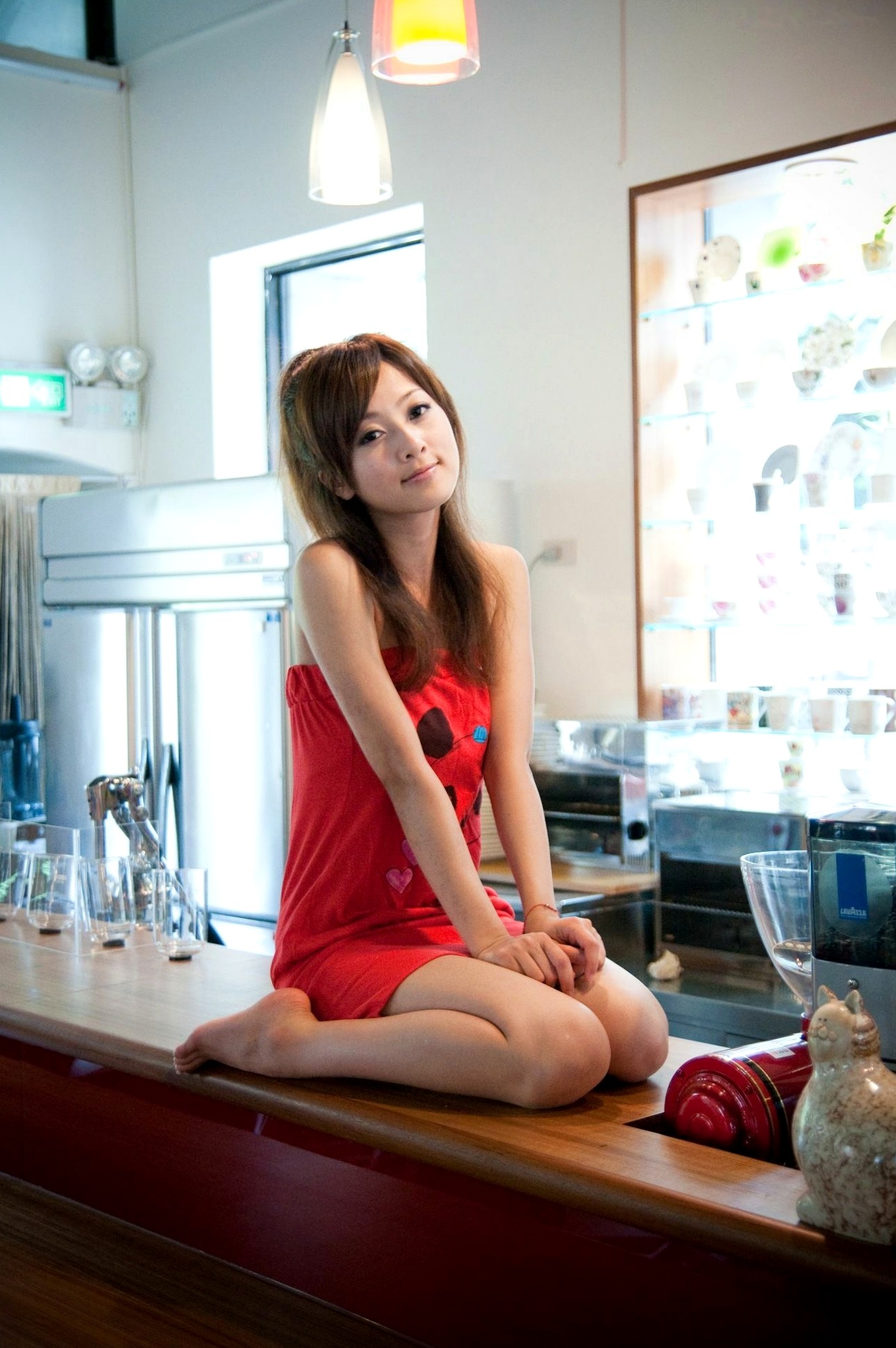 Gallery - 台湾正妹张允霏/张凯洁《西门町外拍》写真集，街拍清新少女风，户外休闲穿搭，气质女神甜美灵动台湾街拍户外清新女神 女神私房照_秀色女神 - image 67