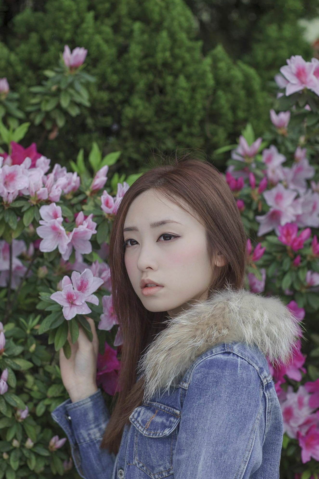 Gallery - 台湾气质正妹Riko小源/周伊琏《雙溪公園+水博館》户外时尚写真，清新自然风格街拍台湾清新气质户外女神 女神私房照_秀色女神 - image 17