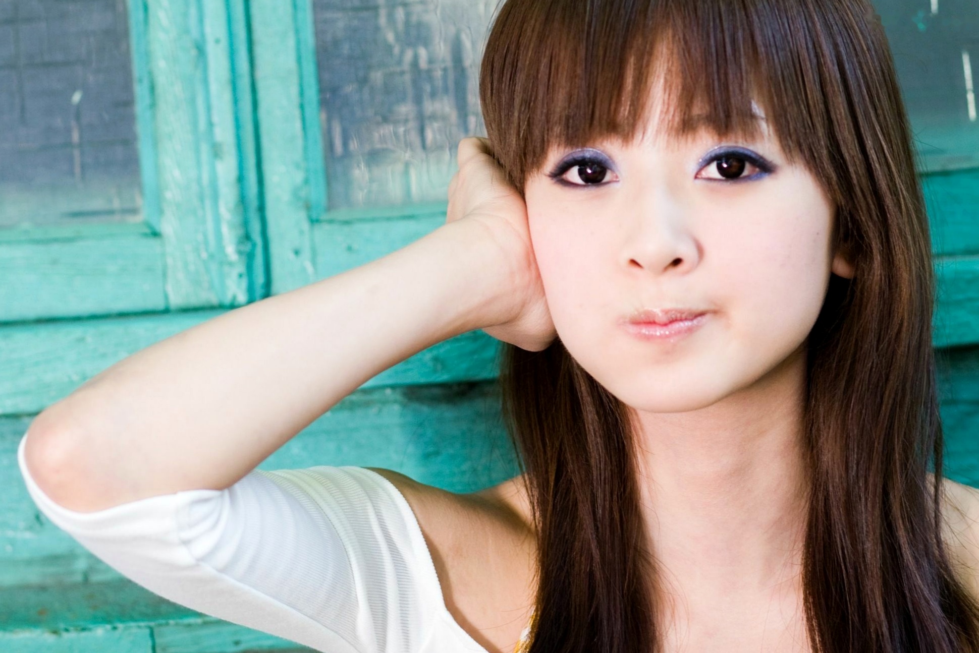 Gallery - 台湾正妹张允霏果子MM台大校园户外写真，清纯甜美系女神元气街拍休闲时光台湾清新治愈系户外 女神私房照_秀色女神 - image 30