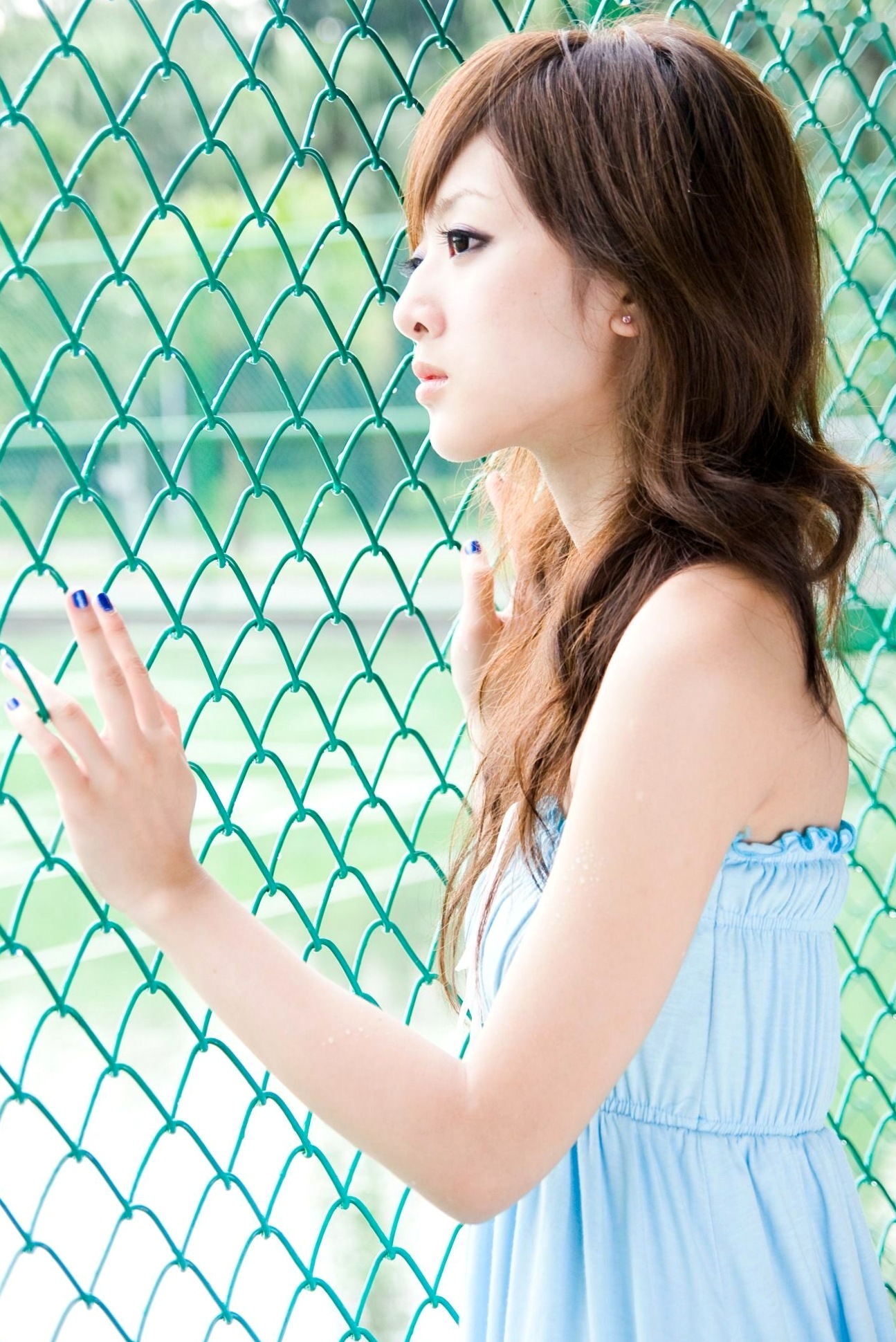 Gallery - 台湾正妹张允霏果子MM台大校园户外写真，清纯甜美系女神元气街拍休闲时光台湾清新治愈系户外 女神私房照_秀色女神 - image 100
