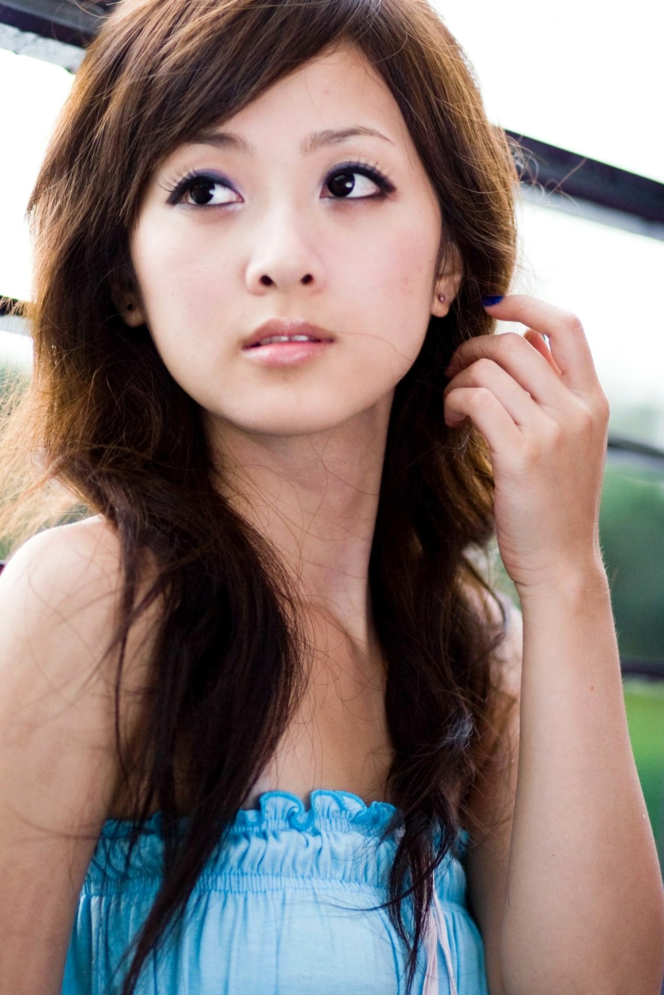Gallery - 台湾正妹张允霏果子MM台大校园户外写真，清纯甜美系女神元气街拍休闲时光台湾清新治愈系户外 女神私房照_秀色女神 - image 111