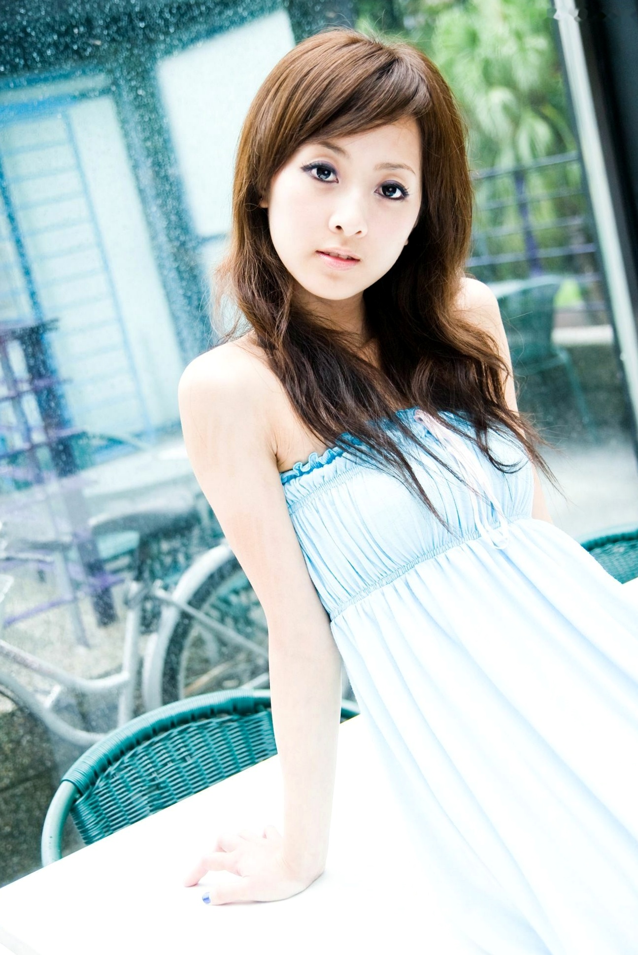 Gallery - 台湾正妹张允霏果子MM台大校园户外写真，清纯甜美系女神元气街拍休闲时光台湾清新治愈系户外 女神私房照_秀色女神 - image 116