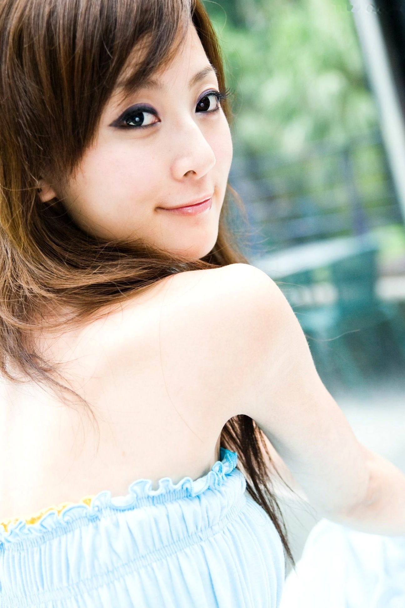 Gallery - 台湾正妹张允霏果子MM台大校园户外写真，清纯甜美系女神元气街拍休闲时光台湾清新治愈系户外 女神私房照_秀色女神 - image 118