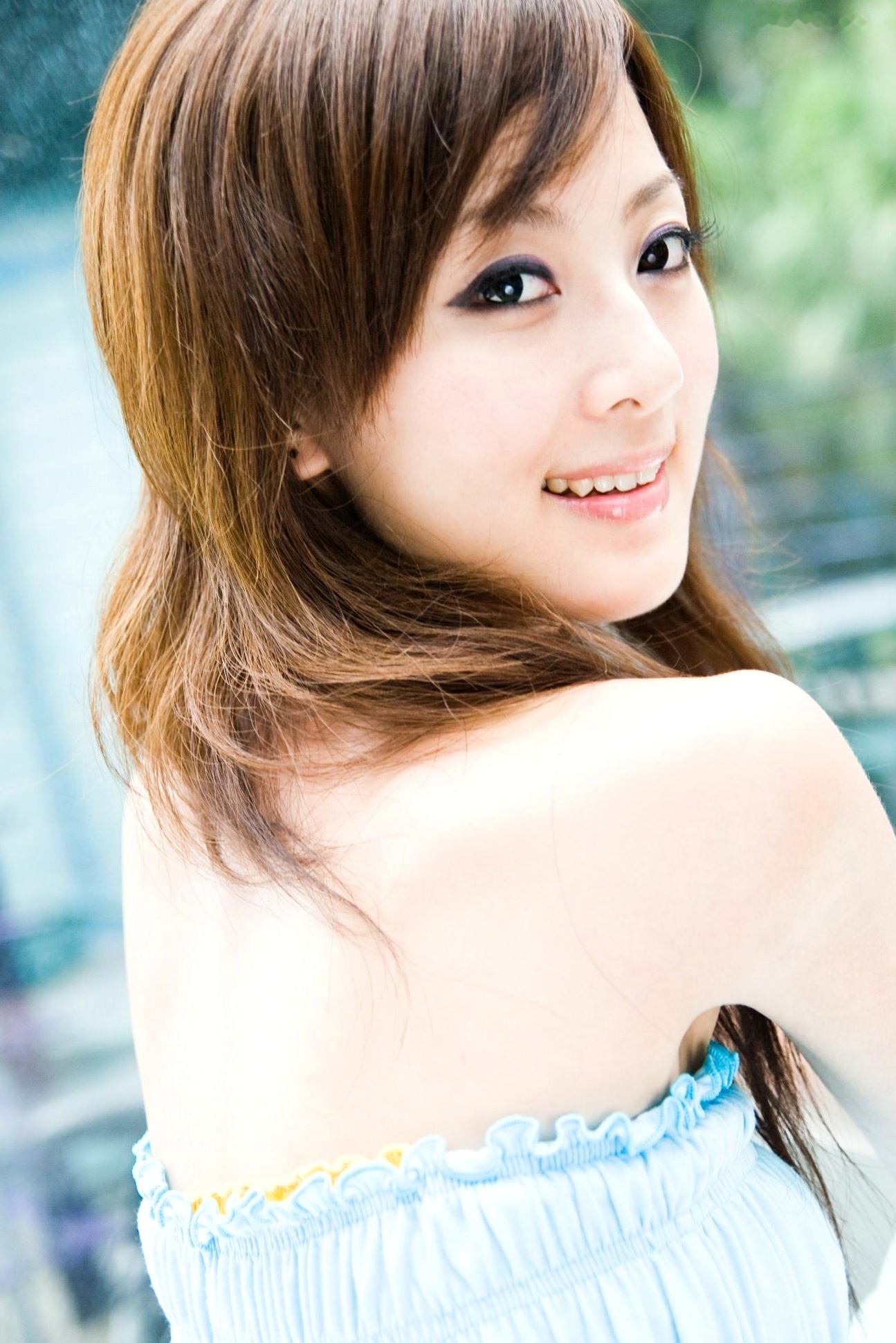 Gallery - 台湾正妹张允霏果子MM台大校园户外写真，清纯甜美系女神元气街拍休闲时光台湾清新治愈系户外 女神私房照_秀色女神 - image 119