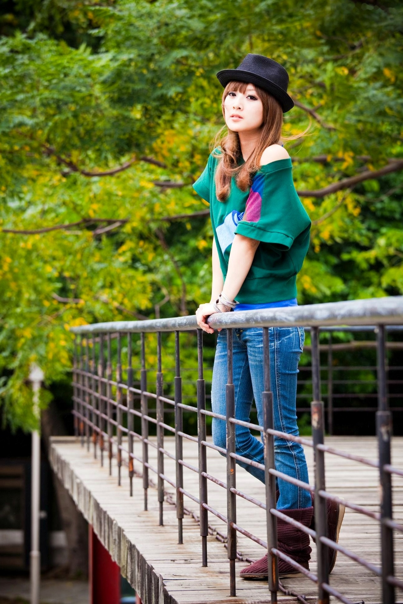 Gallery - 台湾正妹Mikako（果子MM）华山艺文中心时尚街拍写真集 清新休闲外拍私房照台湾清新街拍户外治愈系 女神私房照_秀色女神 - image 6