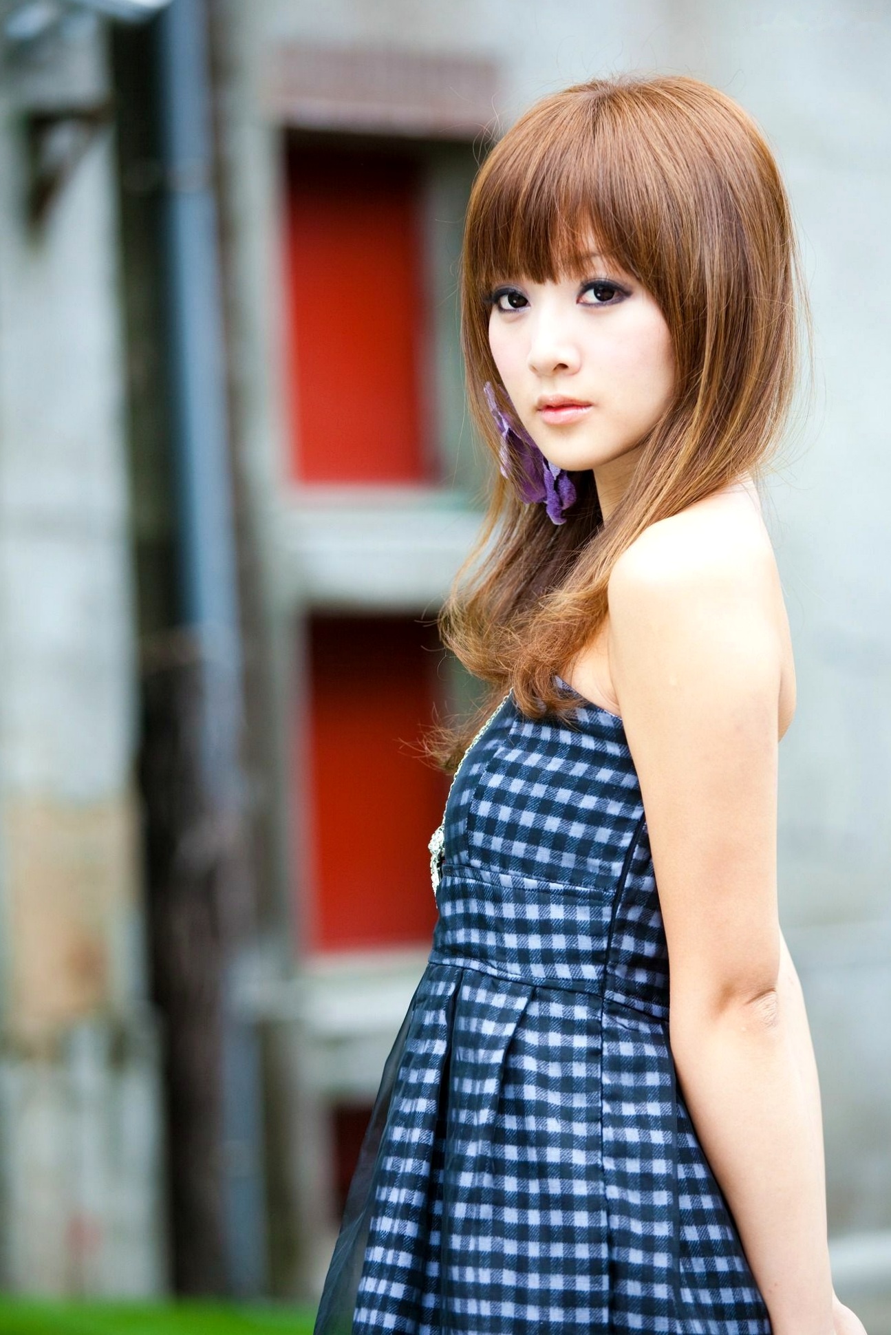 Gallery - 台湾正妹Mikako（果子MM）华山艺文中心时尚街拍写真集 清新休闲外拍私房照台湾清新街拍户外治愈系 女神私房照_秀色女神 - image 20