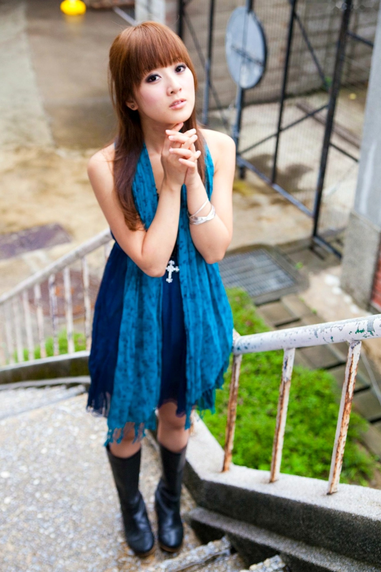 Gallery - 台湾正妹Mikako（果子MM）华山艺文中心时尚街拍写真集 清新休闲外拍私房照台湾清新街拍户外治愈系 女神私房照_秀色女神 - image 57