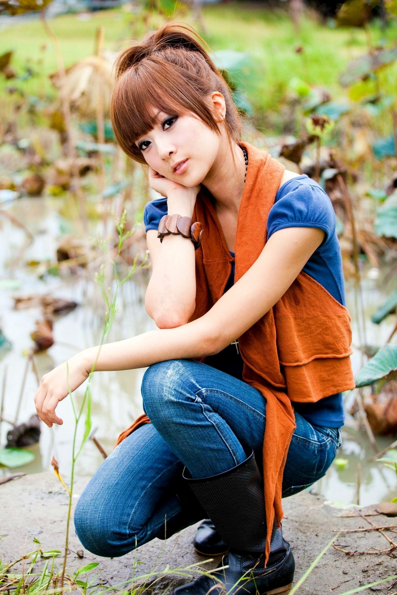 Gallery - 台湾正妹Mikako（果子MM）华山艺文中心时尚街拍写真集 清新休闲外拍私房照台湾清新街拍户外治愈系 女神私房照_秀色女神 - image 87