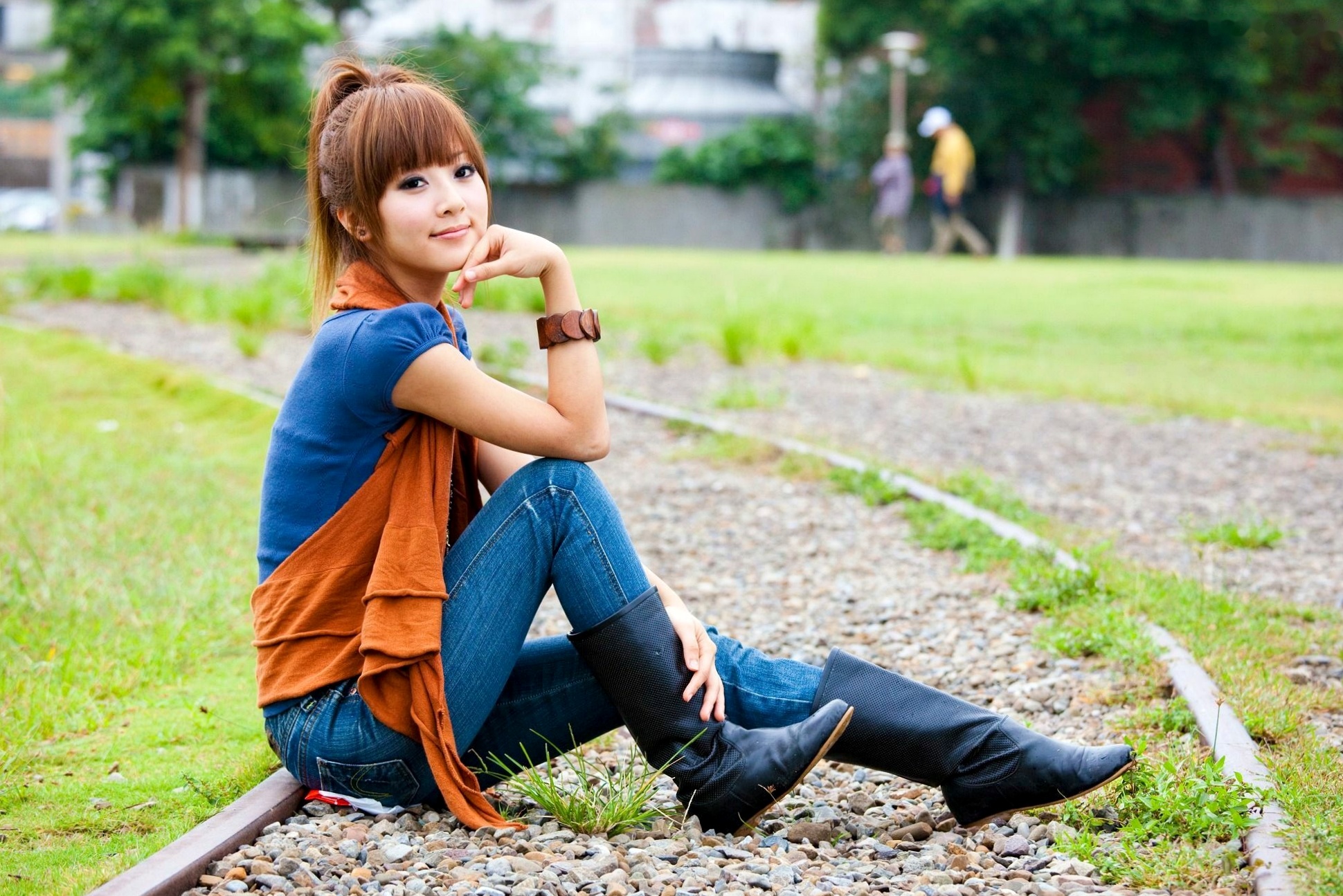 Gallery - 台湾正妹Mikako（果子MM）华山艺文中心时尚街拍写真集 清新休闲外拍私房照台湾清新街拍户外治愈系 女神私房照_秀色女神 - image 88