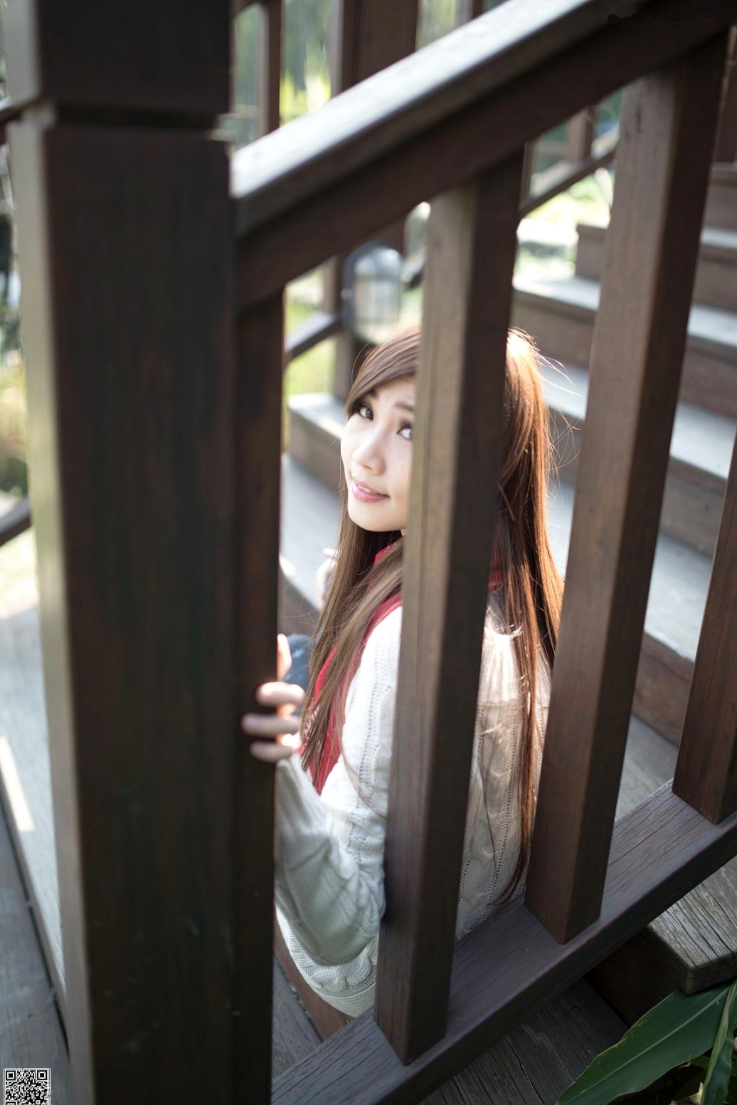 Gallery - 台湾正妹张雅筑Chu客家文化园区清新外拍写真，冬日甜美穿搭邻家女神唯美户外街拍台湾清新治愈系户外女神 女神私房照_秀色女神 - image 26