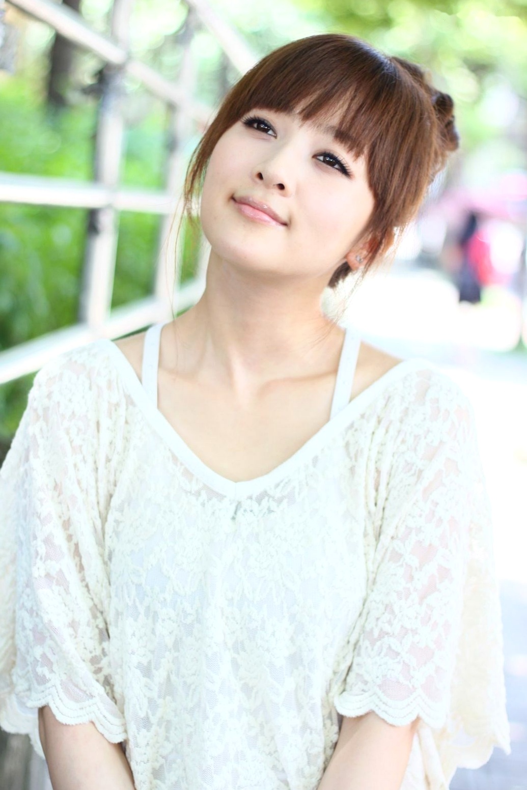 Gallery - 台湾正妹张允霏果子MM士林街头清新外拍，治愈系甜美夏日写真台湾清新治愈系街拍女神 女神私房照_秀色女神 - image 153