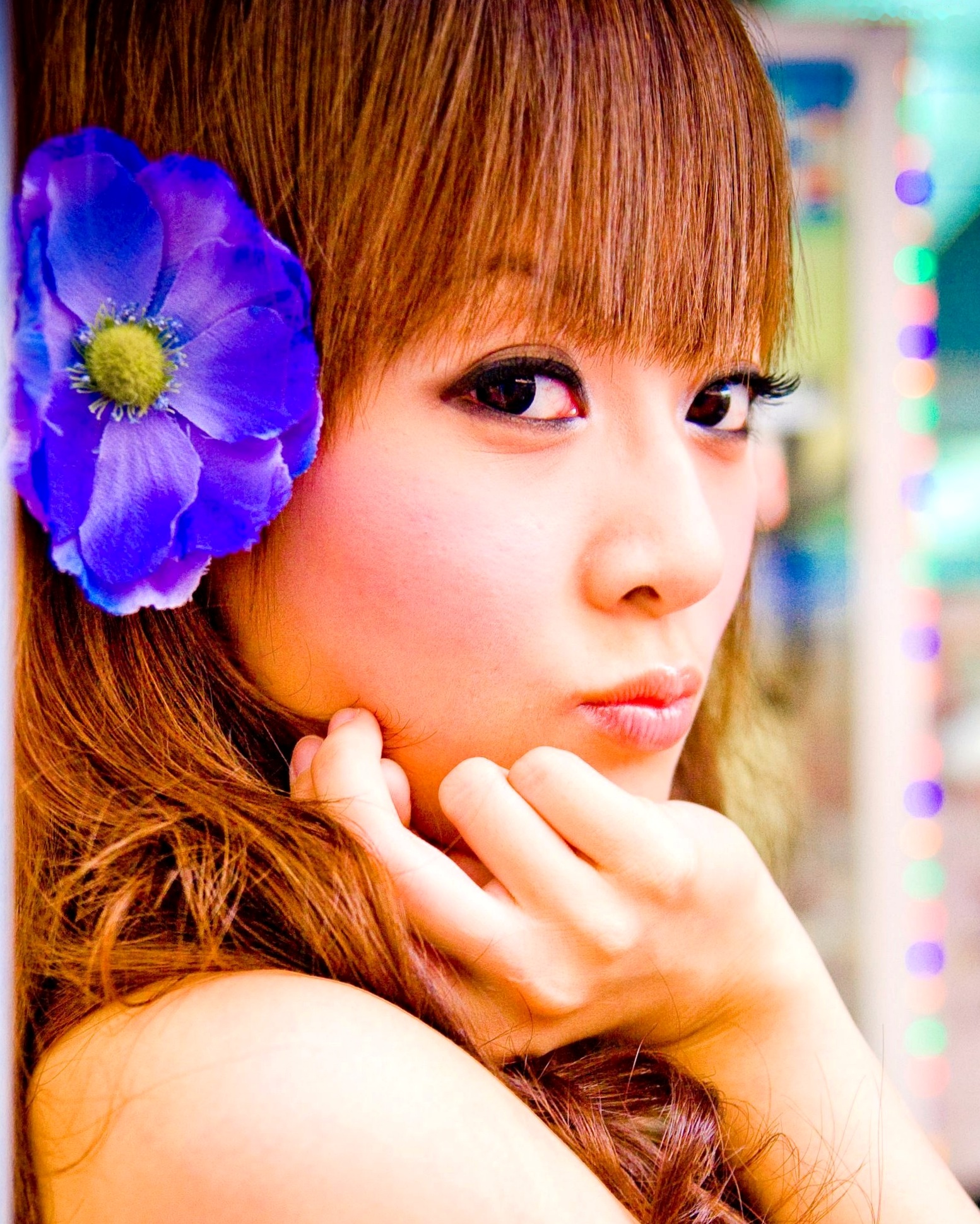 Gallery - 台湾正妹张凯洁Mikako清新户外私房写真，淡水街拍治愈系美少女写真集台湾户外清纯街拍治愈系 女神私房照_秀色女神 - image 7