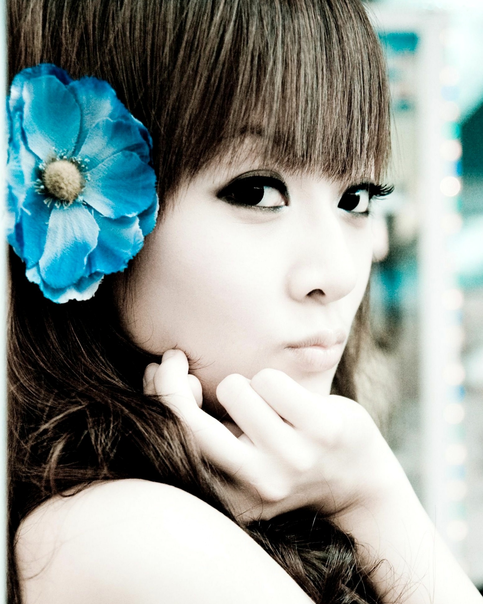 Gallery - 台湾正妹张凯洁Mikako清新户外私房写真，淡水街拍治愈系美少女写真集台湾户外清纯街拍治愈系 女神私房照_秀色女神 - image 9