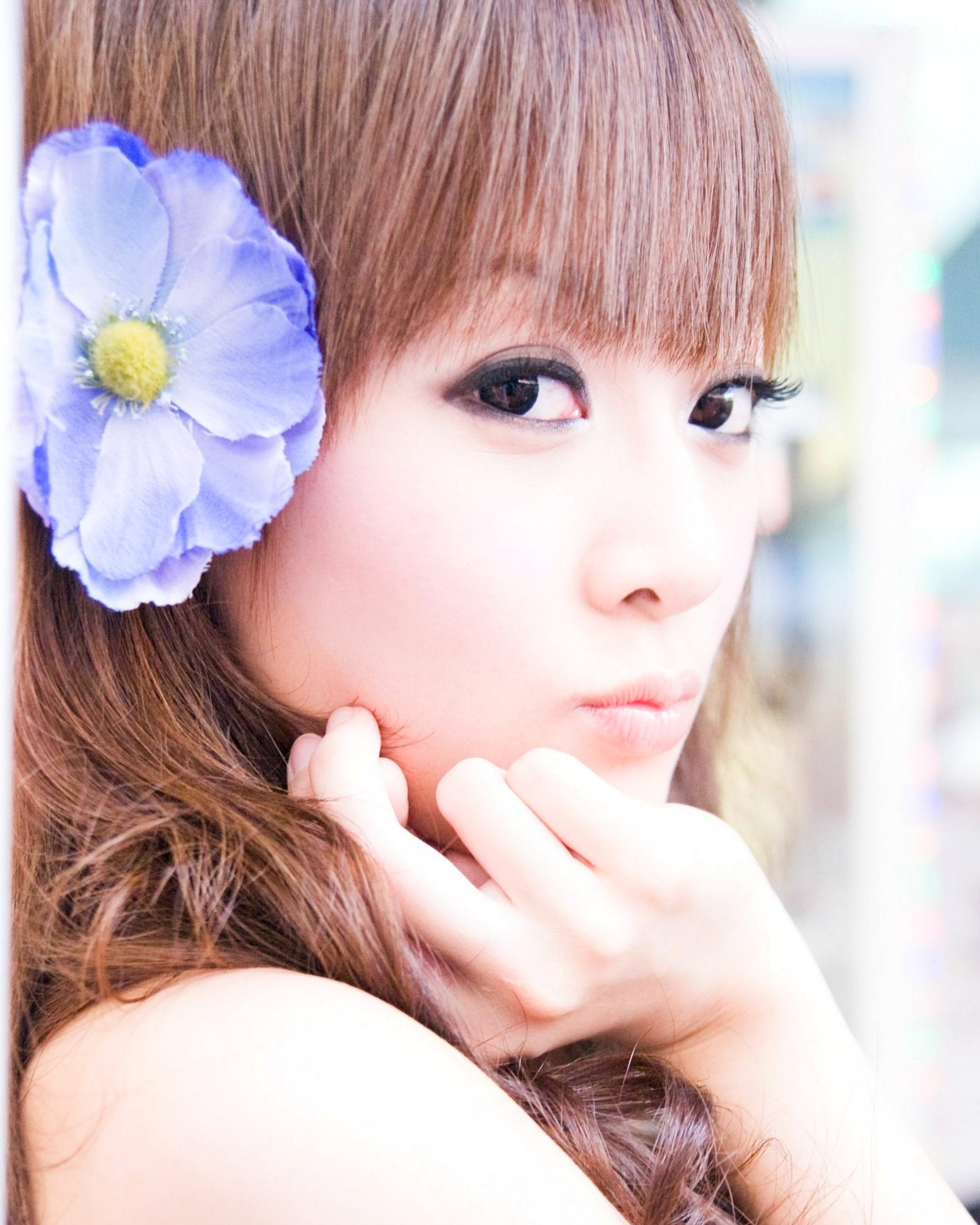Gallery - 台湾正妹张凯洁Mikako清新户外私房写真，淡水街拍治愈系美少女写真集台湾户外清纯街拍治愈系 女神私房照_秀色女神 - image 10