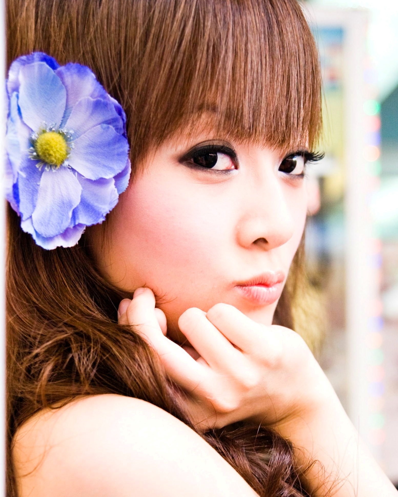 Gallery - 台湾正妹张凯洁Mikako清新户外私房写真，淡水街拍治愈系美少女写真集台湾户外清纯街拍治愈系 女神私房照_秀色女神 - image 11