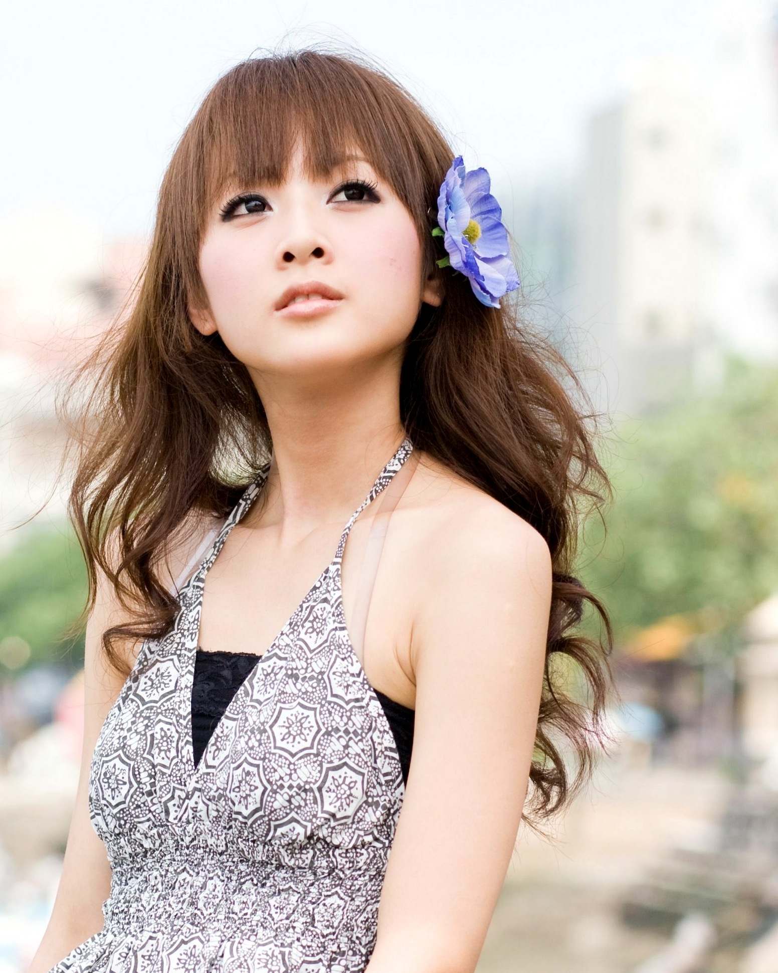 Gallery - 台湾正妹张凯洁Mikako清新户外私房写真，淡水街拍治愈系美少女写真集台湾户外清纯街拍治愈系 女神私房照_秀色女神 - image 32