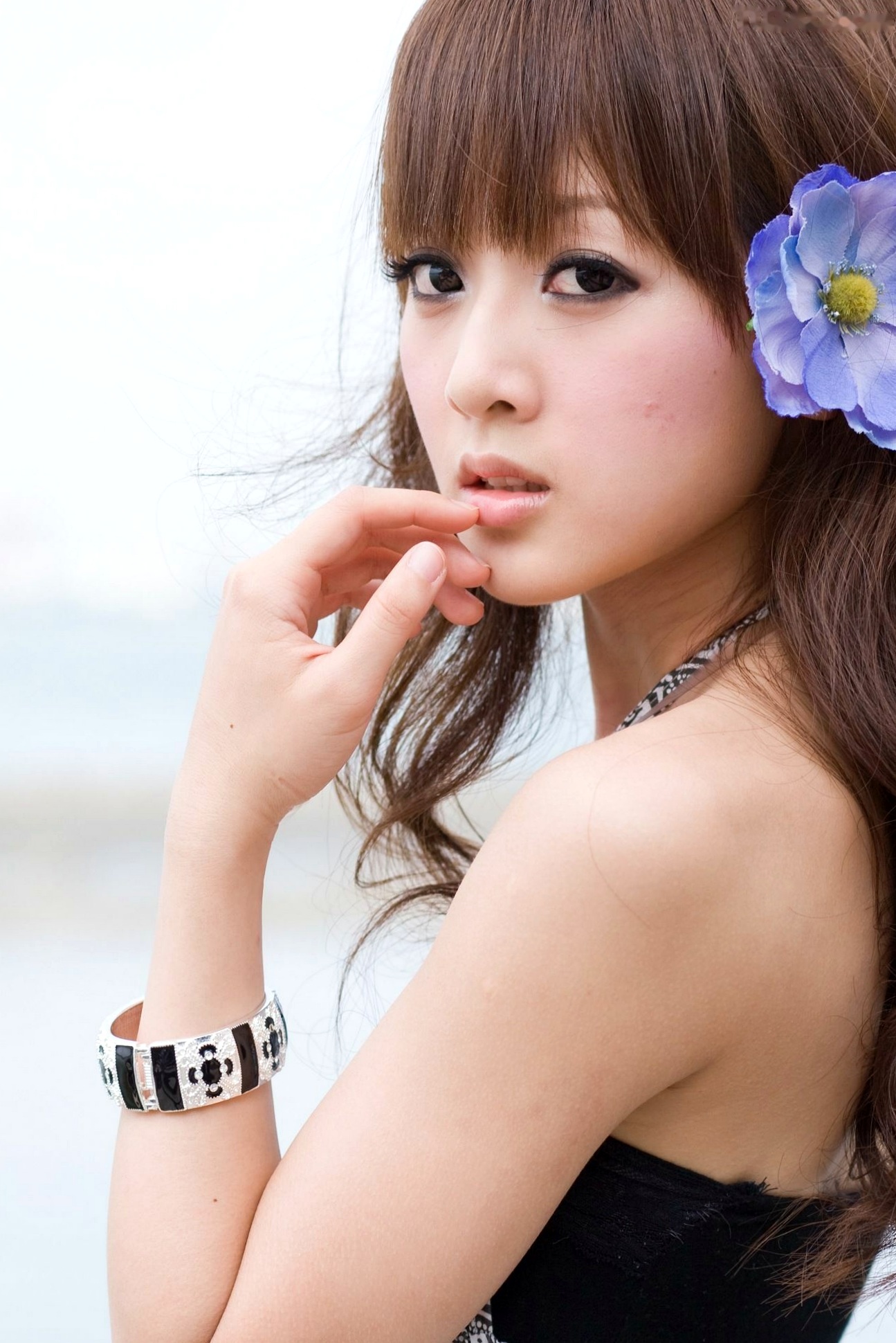 Gallery - 台湾正妹张凯洁Mikako清新户外私房写真，淡水街拍治愈系美少女写真集台湾户外清纯街拍治愈系 女神私房照_秀色女神 - image 33