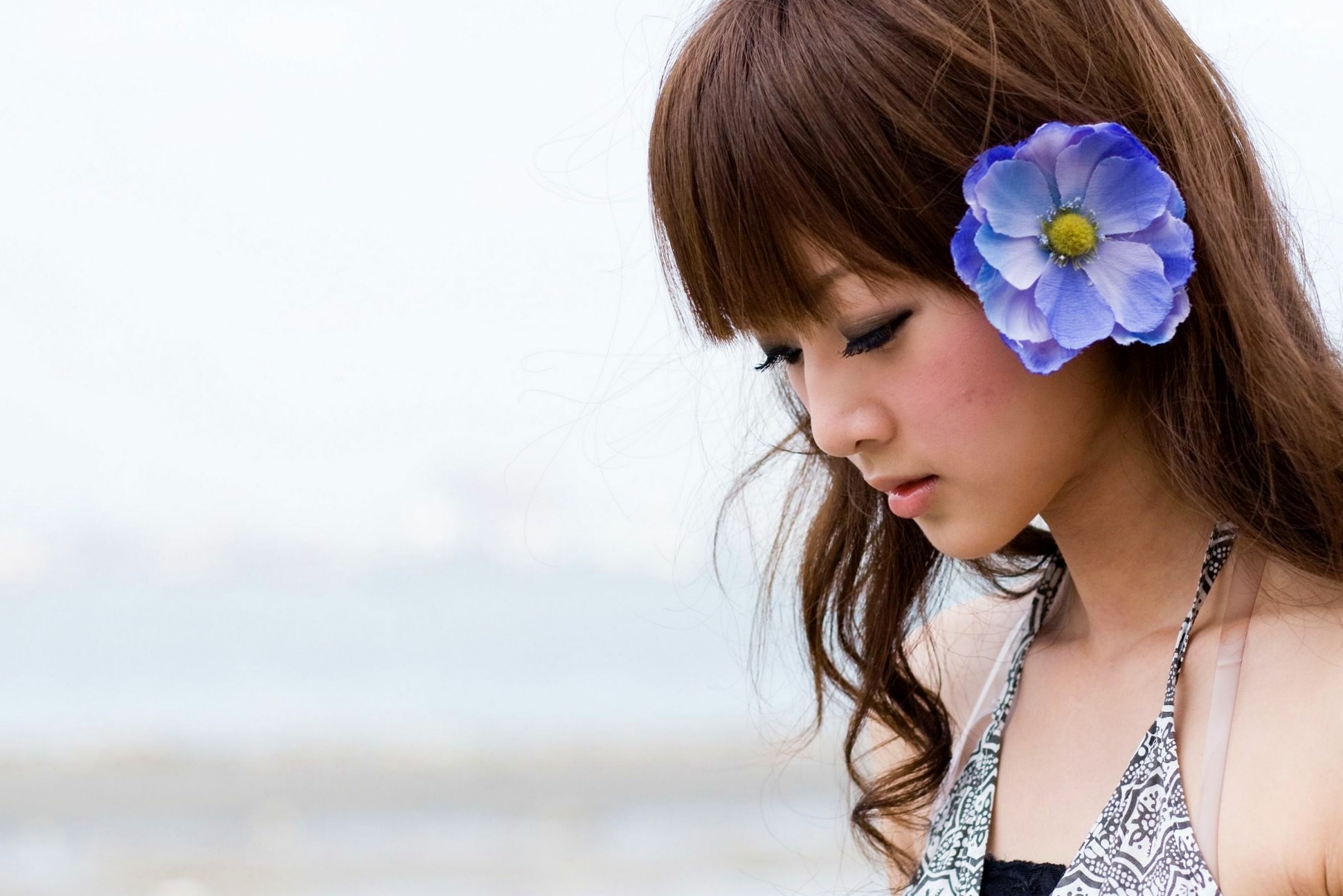 Gallery - 台湾正妹张凯洁Mikako清新户外私房写真，淡水街拍治愈系美少女写真集台湾户外清纯街拍治愈系 女神私房照_秀色女神 - image 36