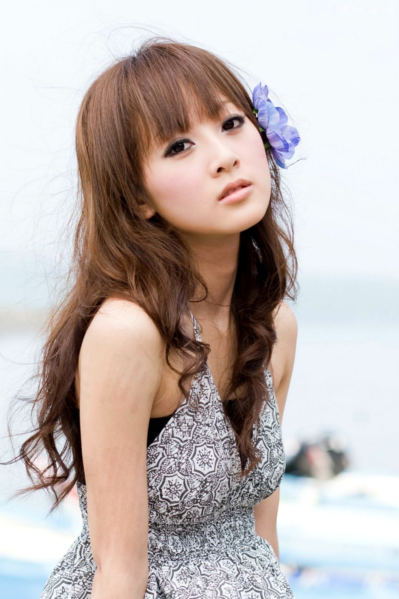 Gallery - 台湾正妹张凯洁Mikako清新户外私房写真，淡水街拍治愈系美少女写真集台湾户外清纯街拍治愈系 女神私房照_秀色女神 - image 39