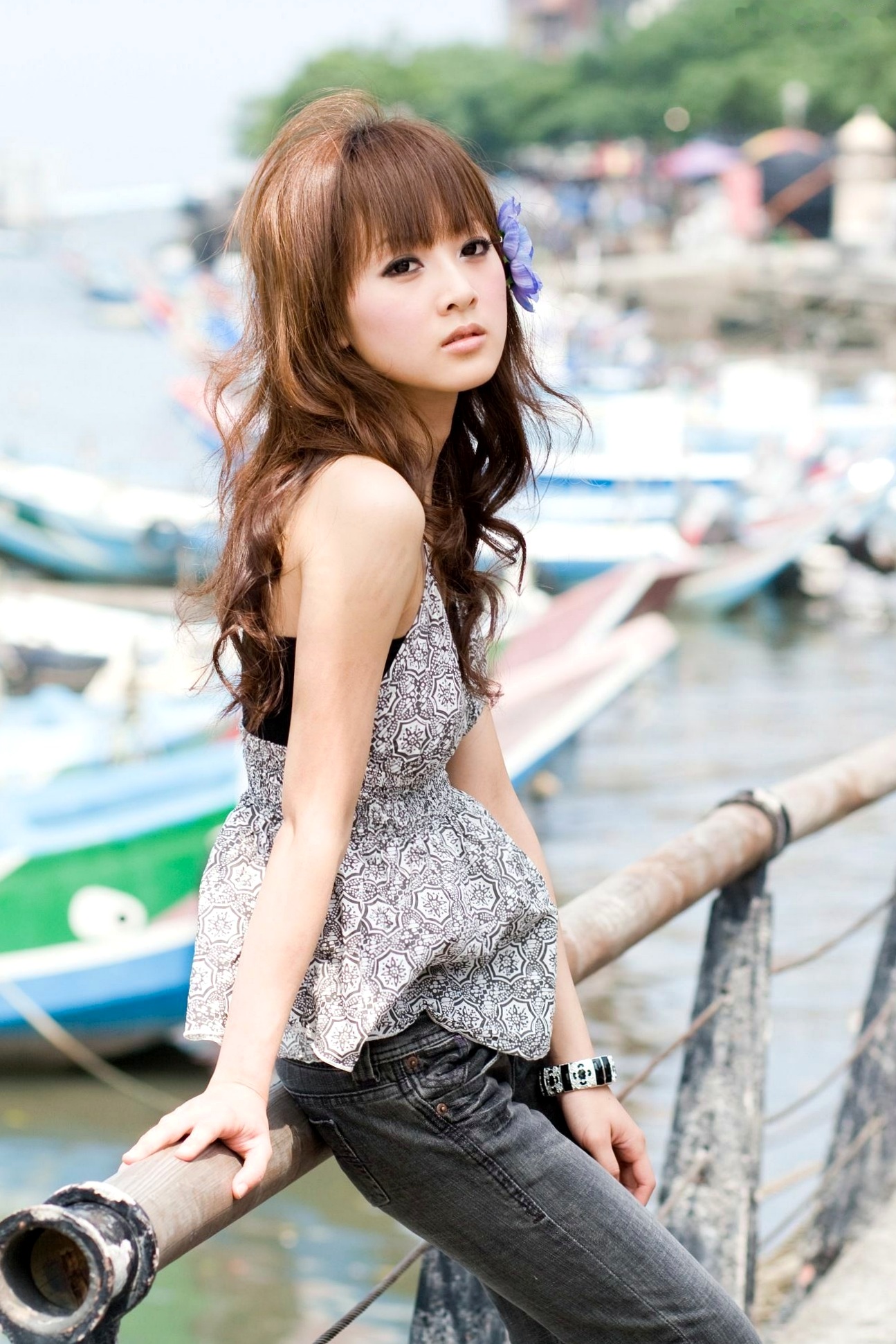 Gallery - 台湾正妹张凯洁Mikako清新户外私房写真，淡水街拍治愈系美少女写真集台湾户外清纯街拍治愈系 女神私房照_秀色女神 - image 41
