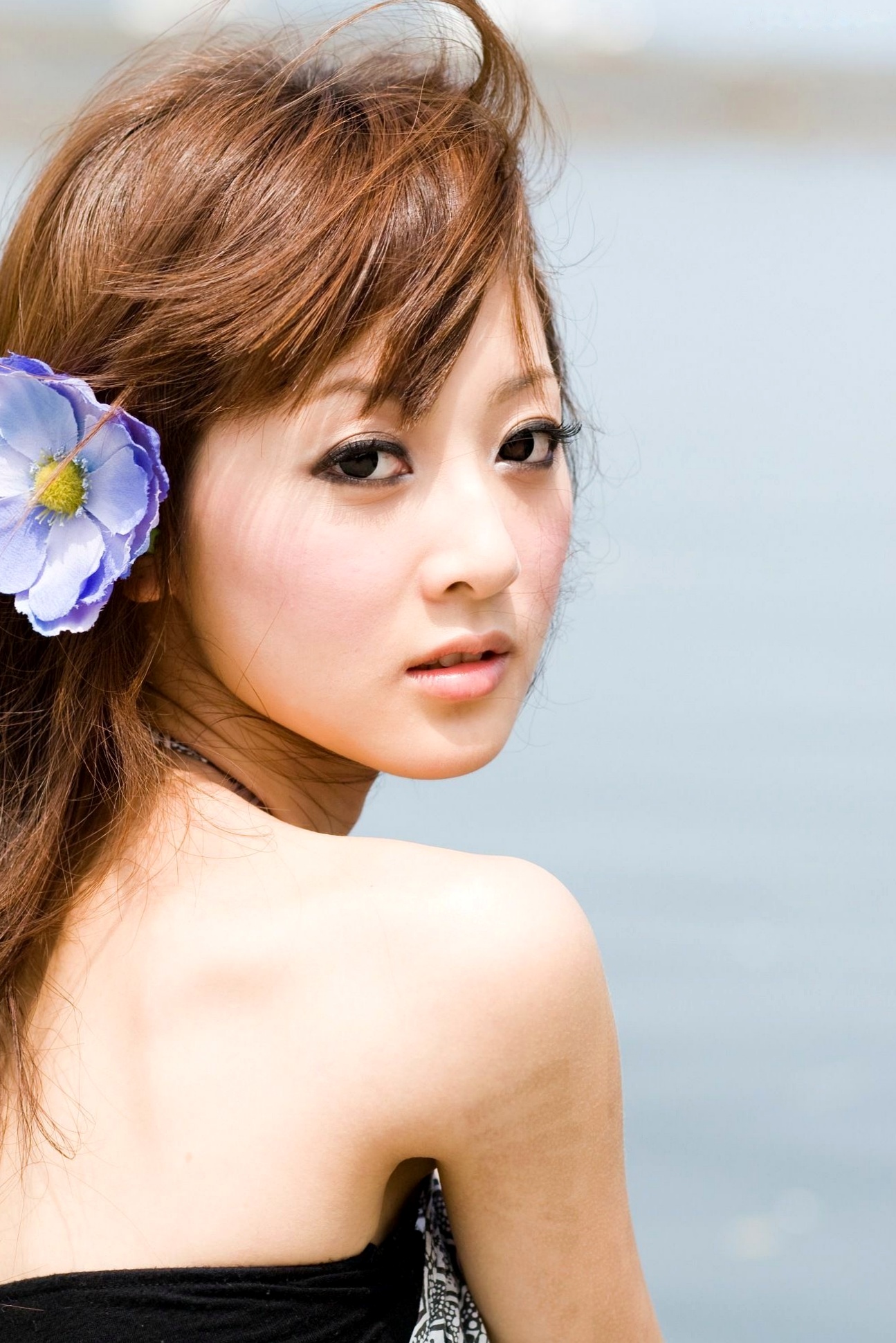Gallery - 台湾正妹张凯洁Mikako清新户外私房写真，淡水街拍治愈系美少女写真集台湾户外清纯街拍治愈系 女神私房照_秀色女神 - image 46