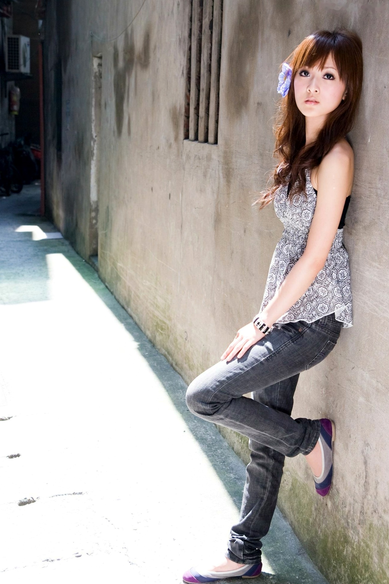 Gallery - 台湾正妹张凯洁Mikako清新户外私房写真，淡水街拍治愈系美少女写真集台湾户外清纯街拍治愈系 女神私房照_秀色女神 - image 58