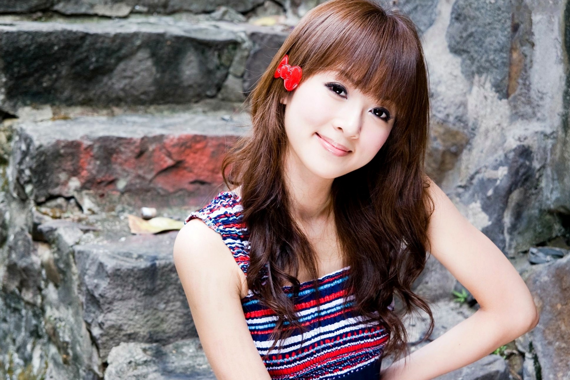 Gallery - 台湾正妹张凯洁Mikako清新户外私房写真，淡水街拍治愈系美少女写真集台湾户外清纯街拍治愈系 女神私房照_秀色女神 - image 79