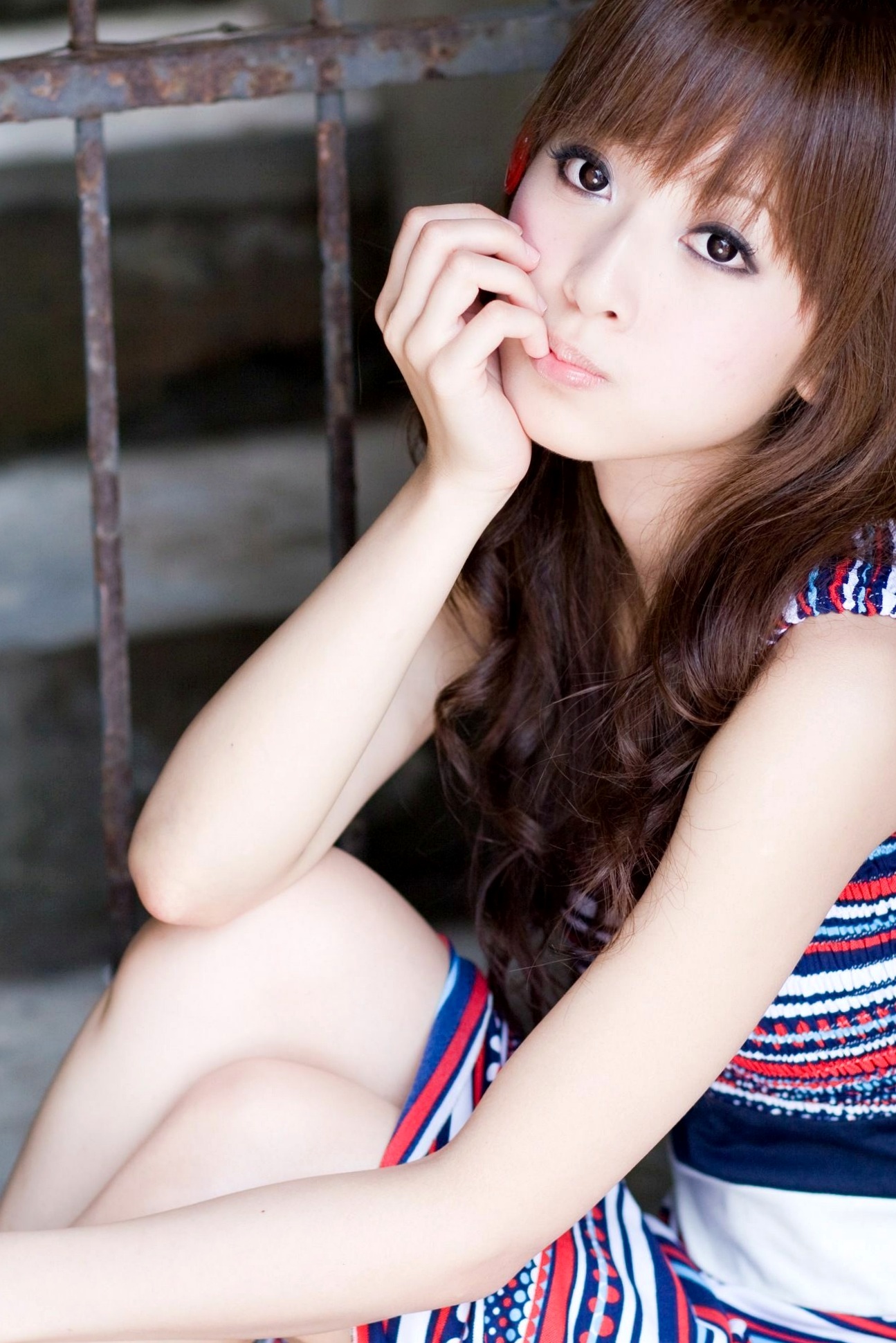 Gallery - 台湾正妹张凯洁Mikako清新户外私房写真，淡水街拍治愈系美少女写真集台湾户外清纯街拍治愈系 女神私房照_秀色女神 - image 91
