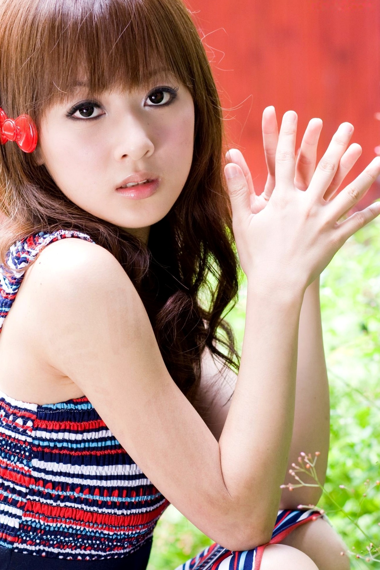 Gallery - 台湾正妹张凯洁Mikako清新户外私房写真，淡水街拍治愈系美少女写真集台湾户外清纯街拍治愈系 女神私房照_秀色女神 - image 98