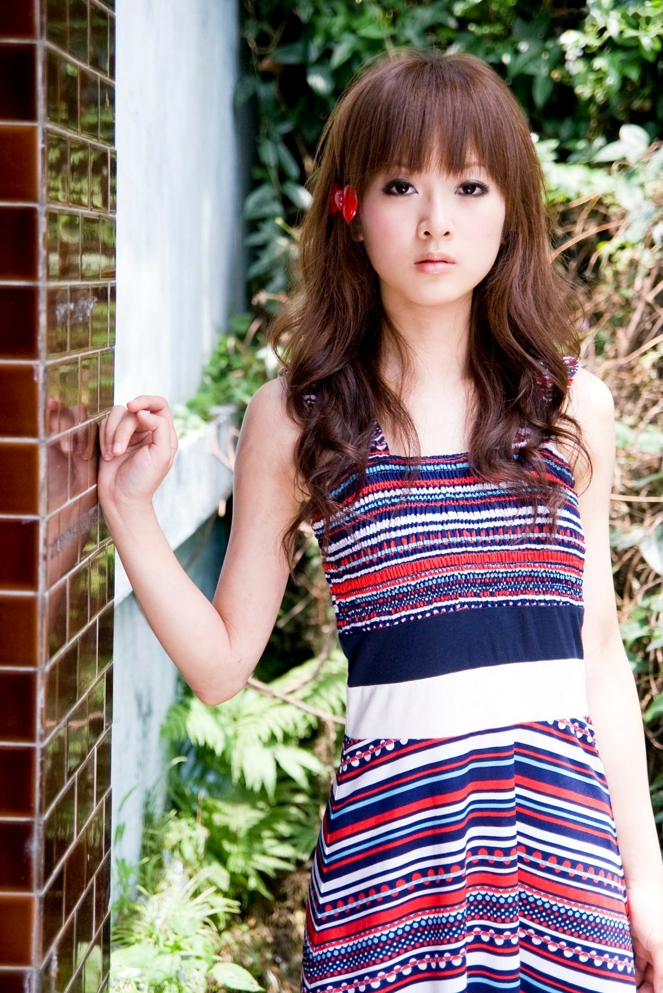 Gallery - 台湾正妹张凯洁Mikako清新户外私房写真，淡水街拍治愈系美少女写真集台湾户外清纯街拍治愈系 女神私房照_秀色女神 - image 104