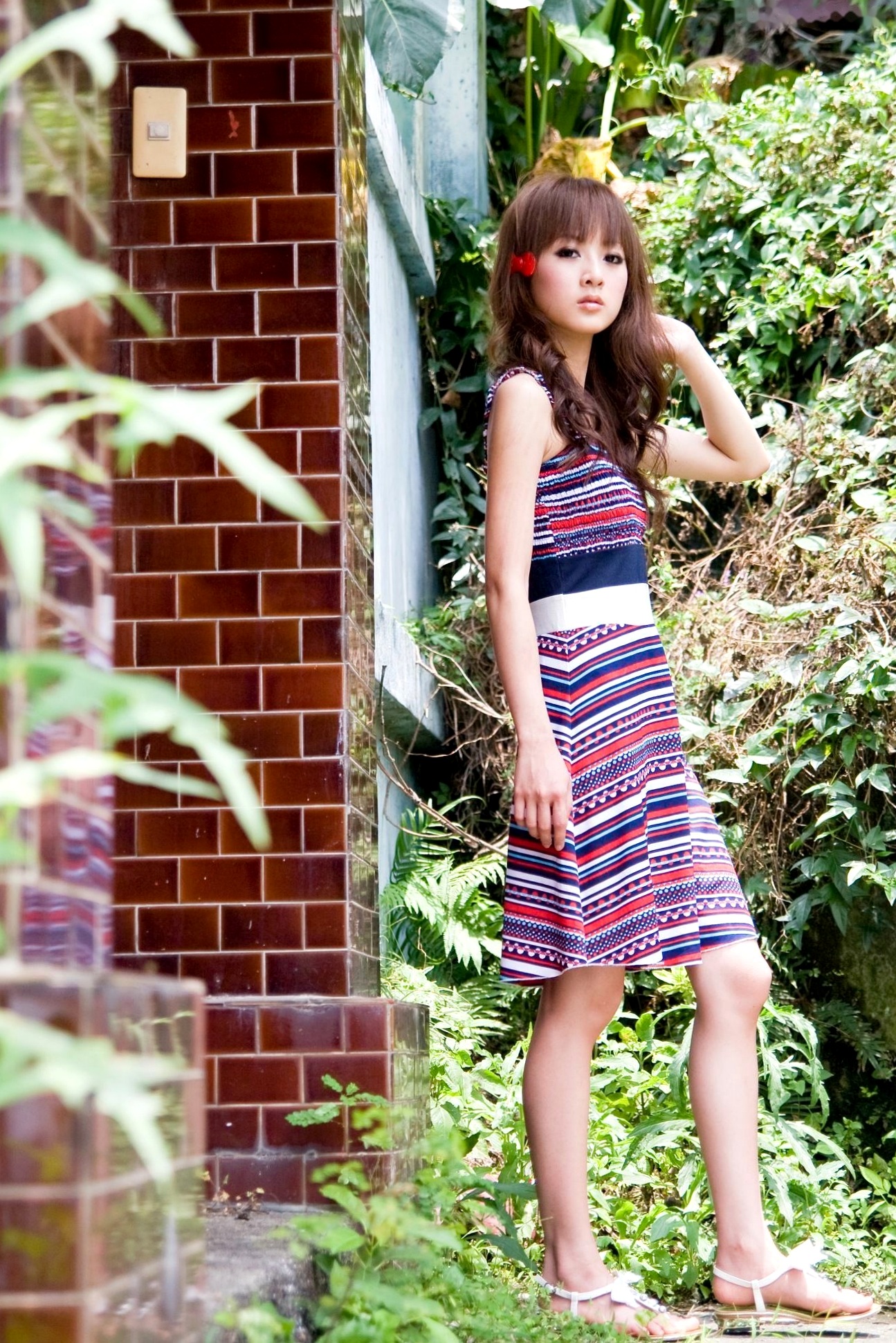 Gallery - 台湾正妹张凯洁Mikako清新户外私房写真，淡水街拍治愈系美少女写真集台湾户外清纯街拍治愈系 女神私房照_秀色女神 - image 107