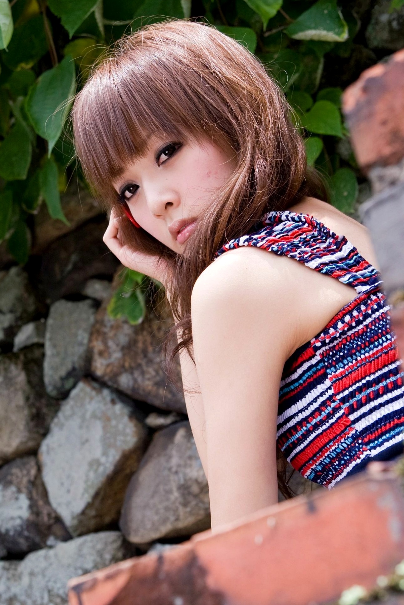 Gallery - 台湾正妹张凯洁Mikako清新户外私房写真，淡水街拍治愈系美少女写真集台湾户外清纯街拍治愈系 女神私房照_秀色女神 - image 112