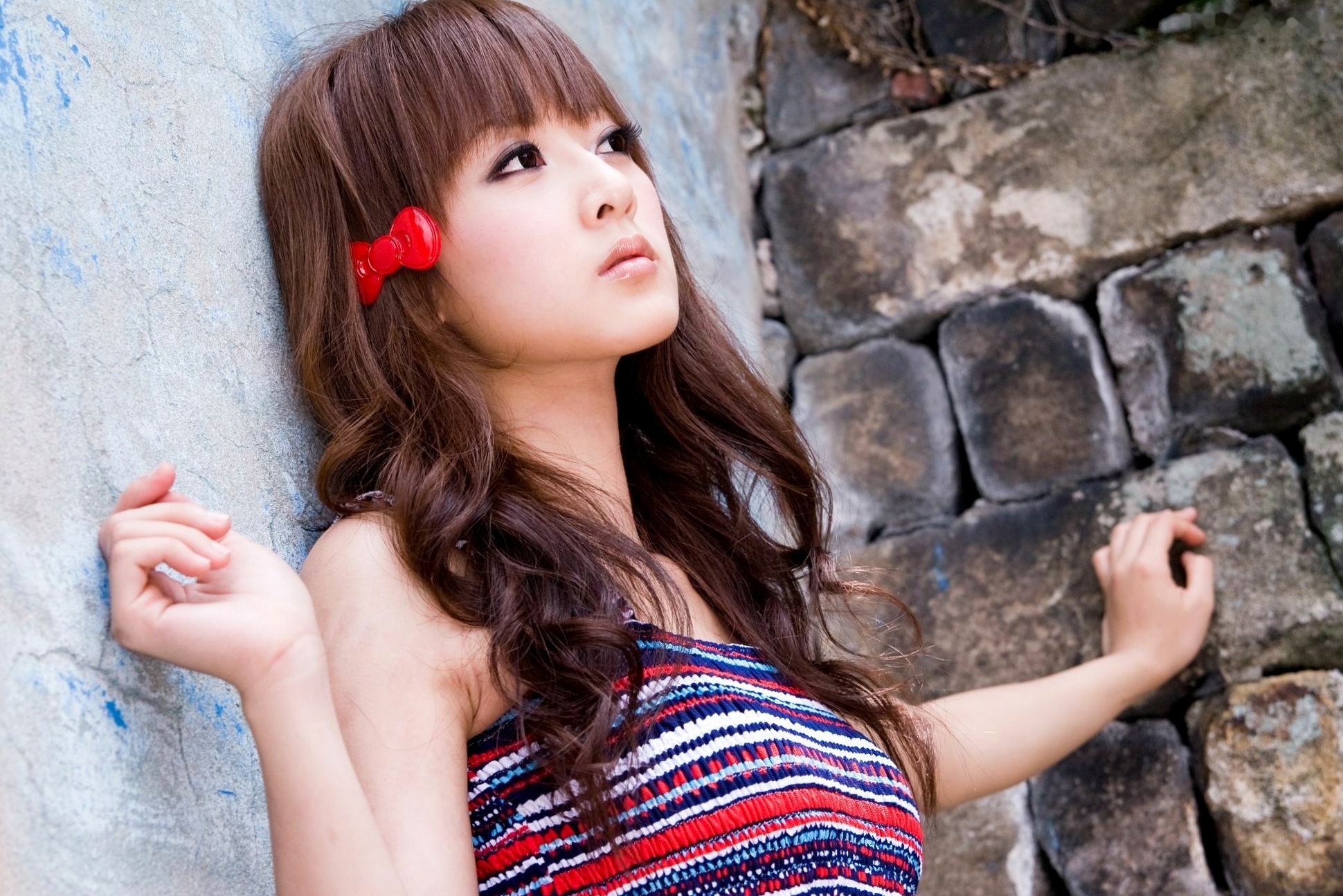Gallery - 台湾正妹张凯洁Mikako清新户外私房写真，淡水街拍治愈系美少女写真集台湾户外清纯街拍治愈系 女神私房照_秀色女神 - image 115
