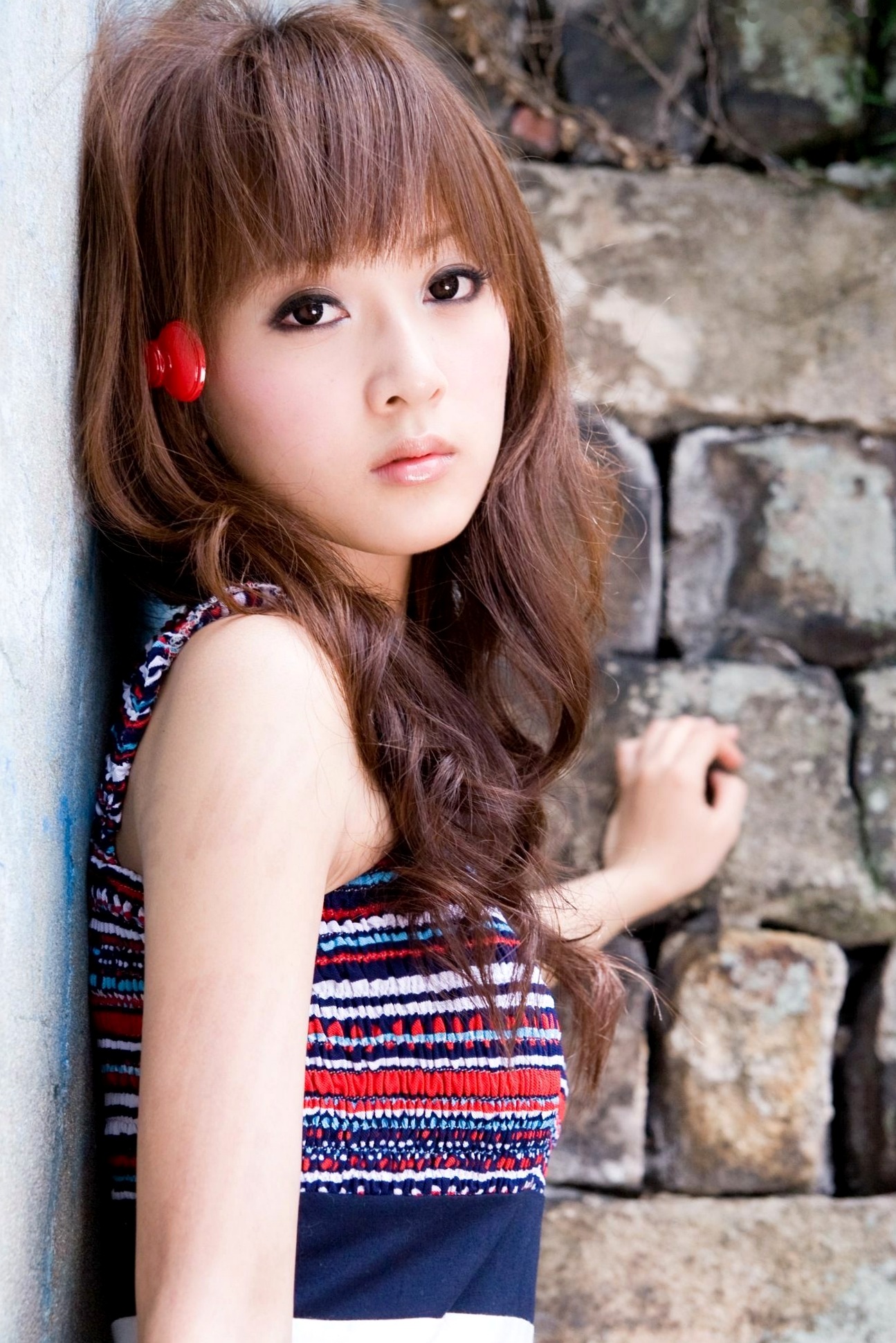 Gallery - 台湾正妹张凯洁Mikako清新户外私房写真，淡水街拍治愈系美少女写真集台湾户外清纯街拍治愈系 女神私房照_秀色女神 - image 117