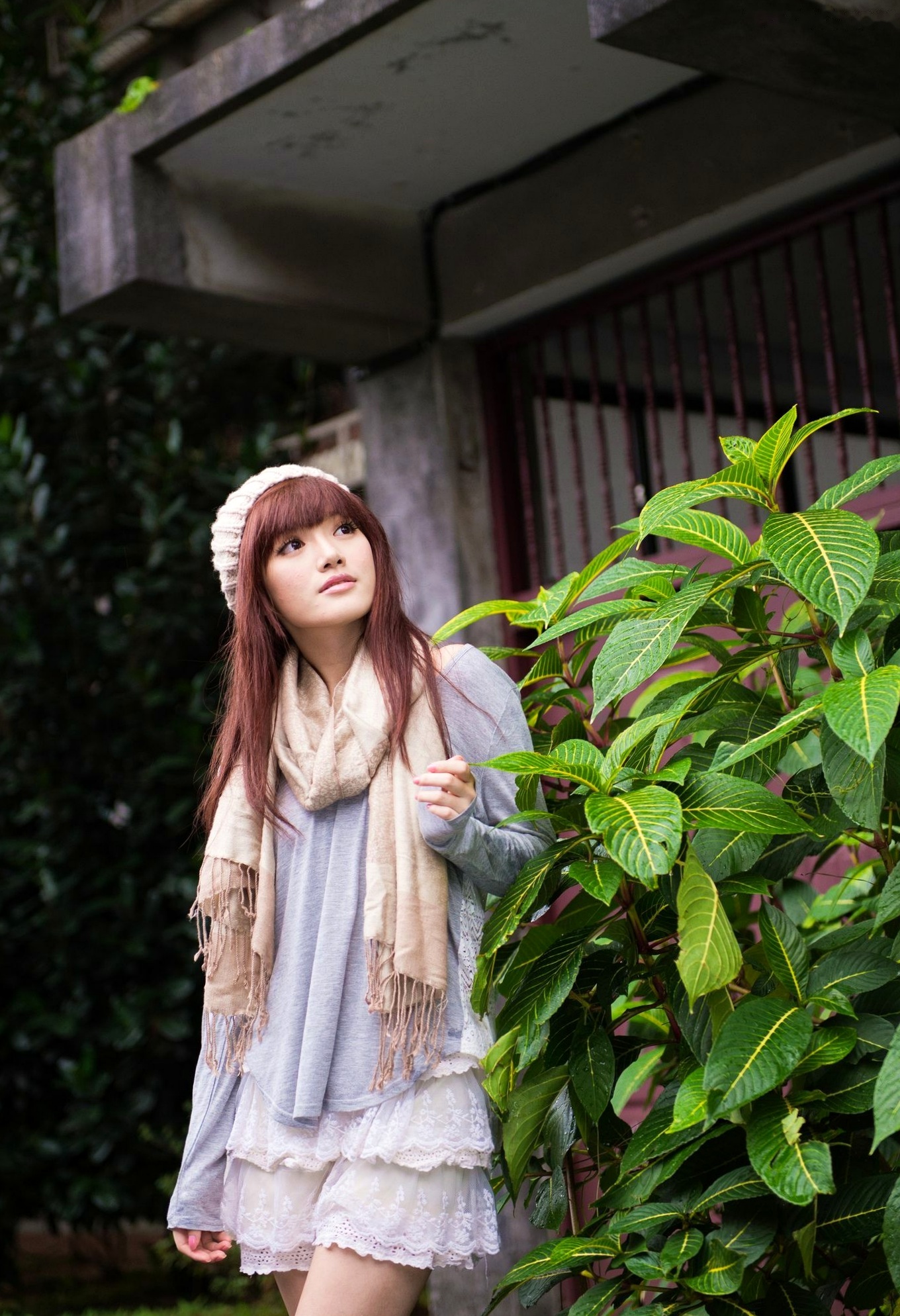 Gallery - 台湾模特 - model林岗怡Didy小清新写真合集，森林系少女户外唯美连衣裙穿搭，治愈系气质女神街拍特辑台湾清新气质户外女神 女神私房照_秀色女神 - image 15