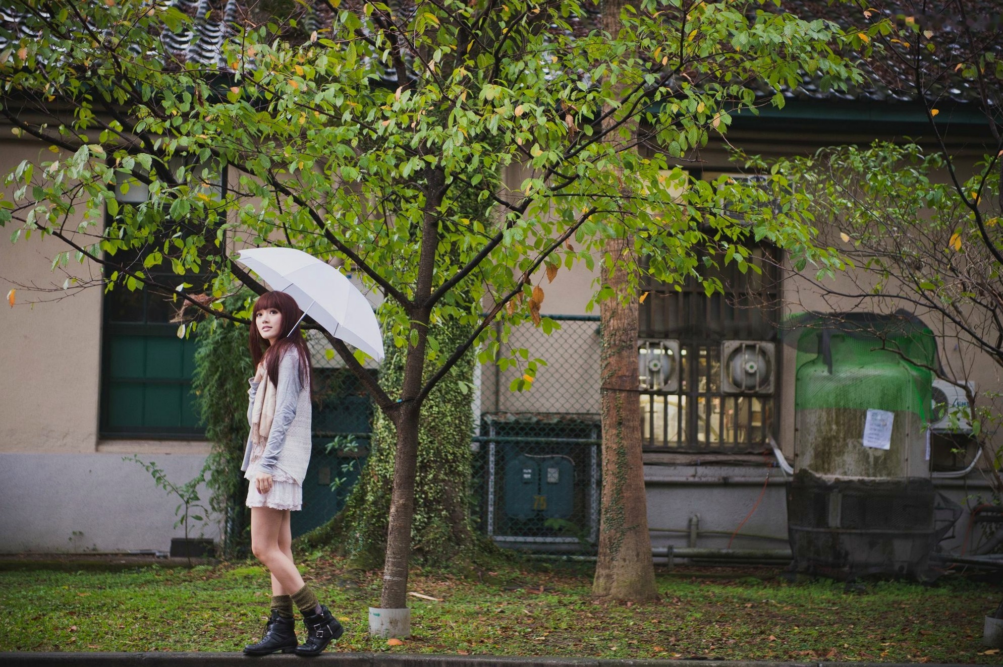 Gallery - 台湾模特 - model林岗怡Didy小清新写真合集，森林系少女户外唯美连衣裙穿搭，治愈系气质女神街拍特辑台湾清新气质户外女神 女神私房照_秀色女神 - image 34