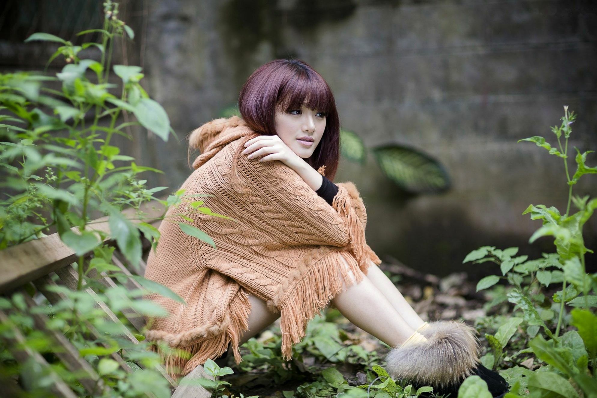 Gallery - 台湾模特 - model林岗怡Didy小清新写真合集，森林系少女户外唯美连衣裙穿搭，治愈系气质女神街拍特辑台湾清新气质户外女神 女神私房照_秀色女神 - image 67