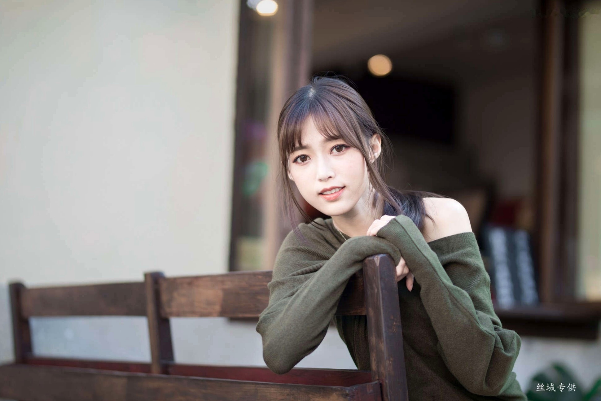 Gallery - 台湾正妹亿亿：审计新村清新外拍写真，条纹露肩装尽显甜美文艺范儿台湾清新气质清纯户外 女神私房照_秀色女神 - image 59