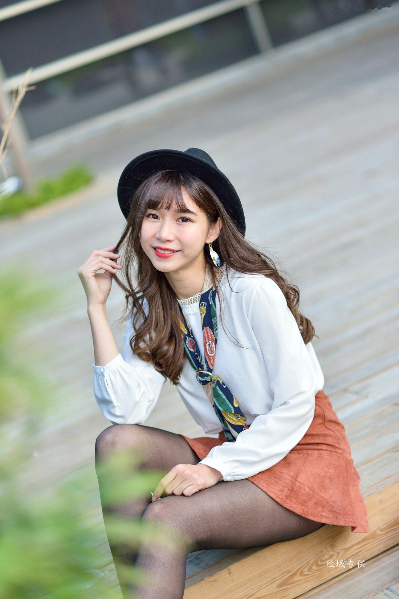 Gallery - 台湾正妹题题《国美馆.时装》街拍写真集，清新时尚穿搭，俏皮甜美气质女神户外生活随拍台湾街拍清新气质女神 女神私房照_秀色女神 - image 13