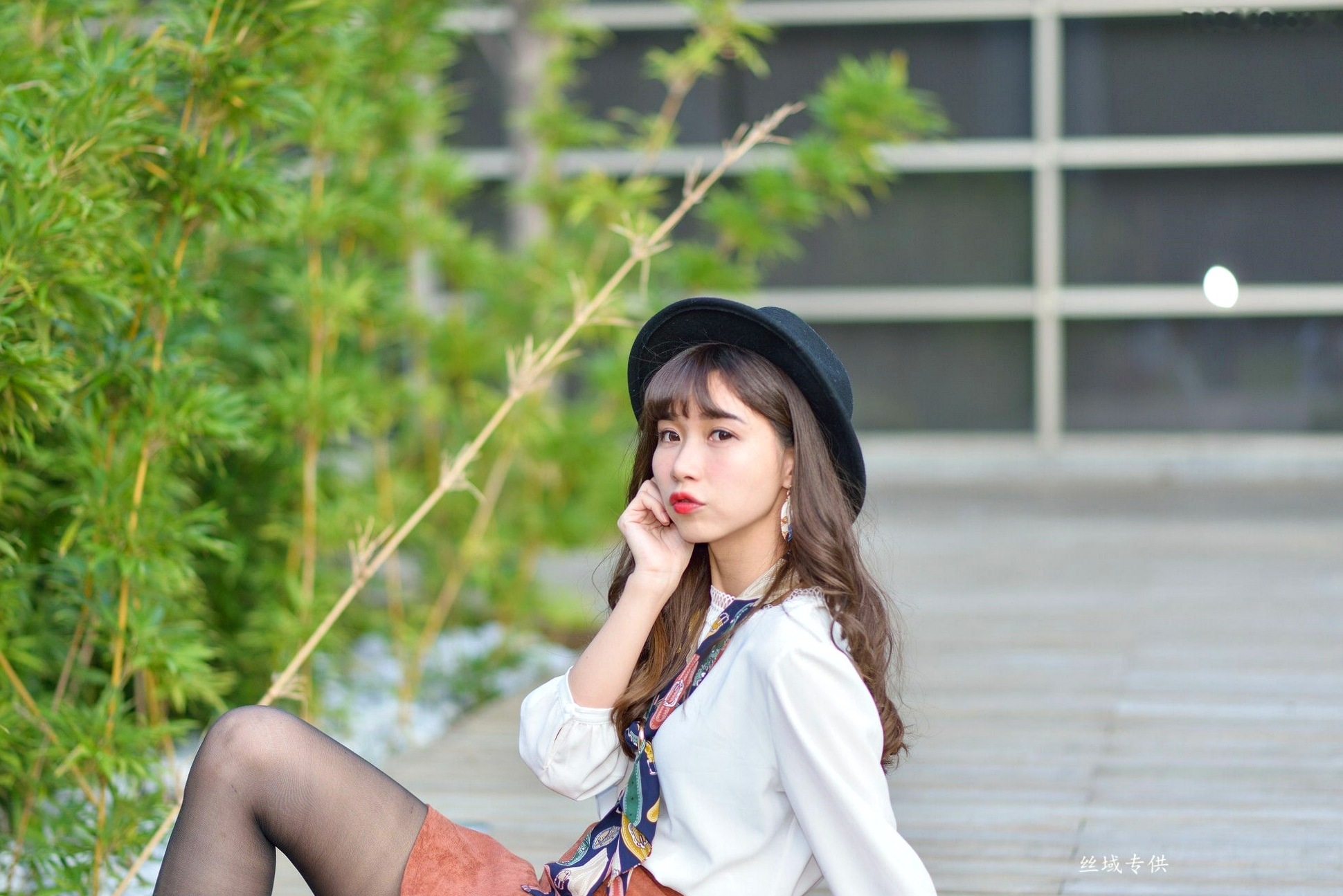 Gallery - 台湾正妹题题《国美馆.时装》街拍写真集，清新时尚穿搭，俏皮甜美气质女神户外生活随拍台湾街拍清新气质女神 女神私房照_秀色女神 - image 23