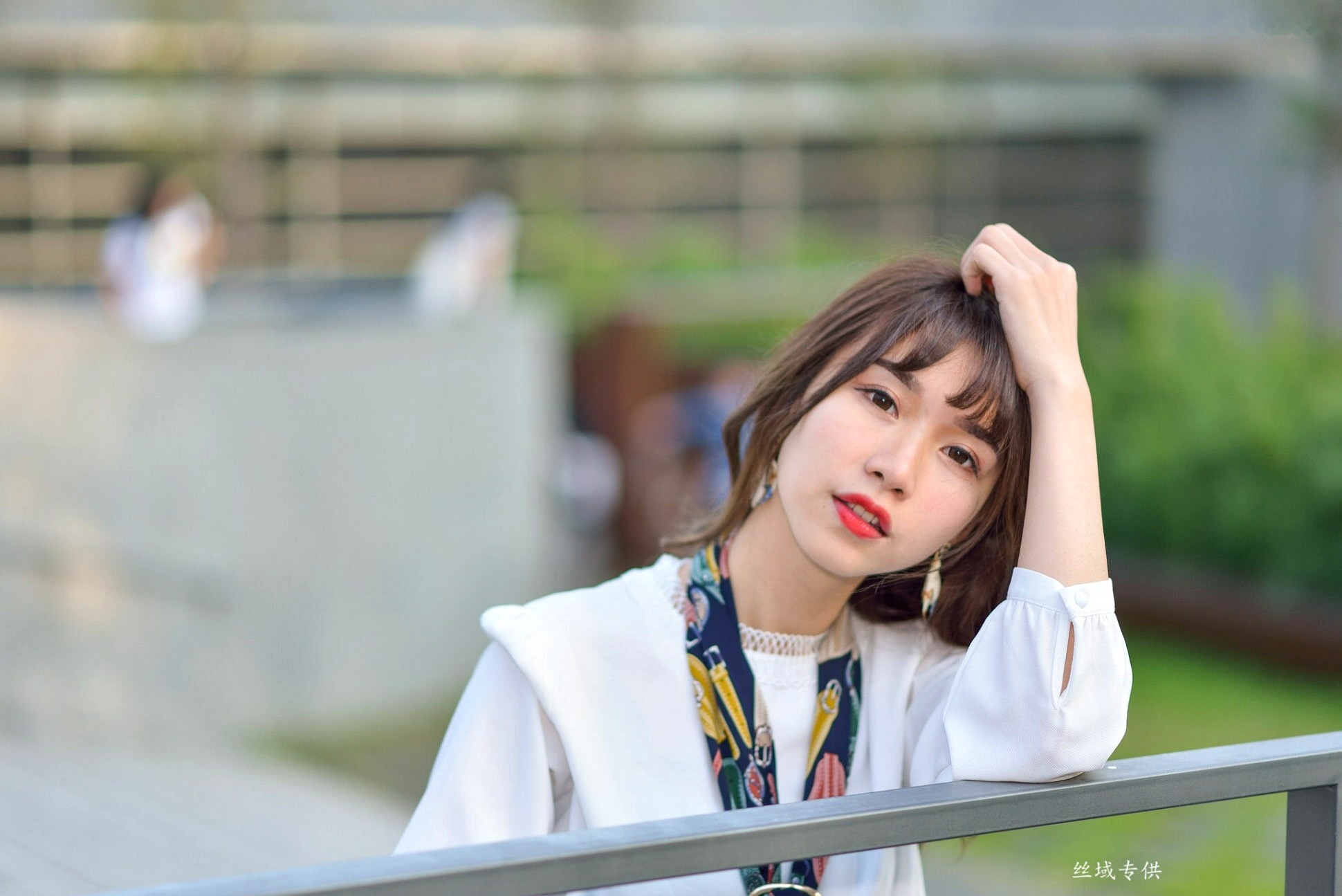 Gallery - 台湾正妹题题《国美馆.时装》街拍写真集，清新时尚穿搭，俏皮甜美气质女神户外生活随拍台湾街拍清新气质女神 女神私房照_秀色女神 - image 95