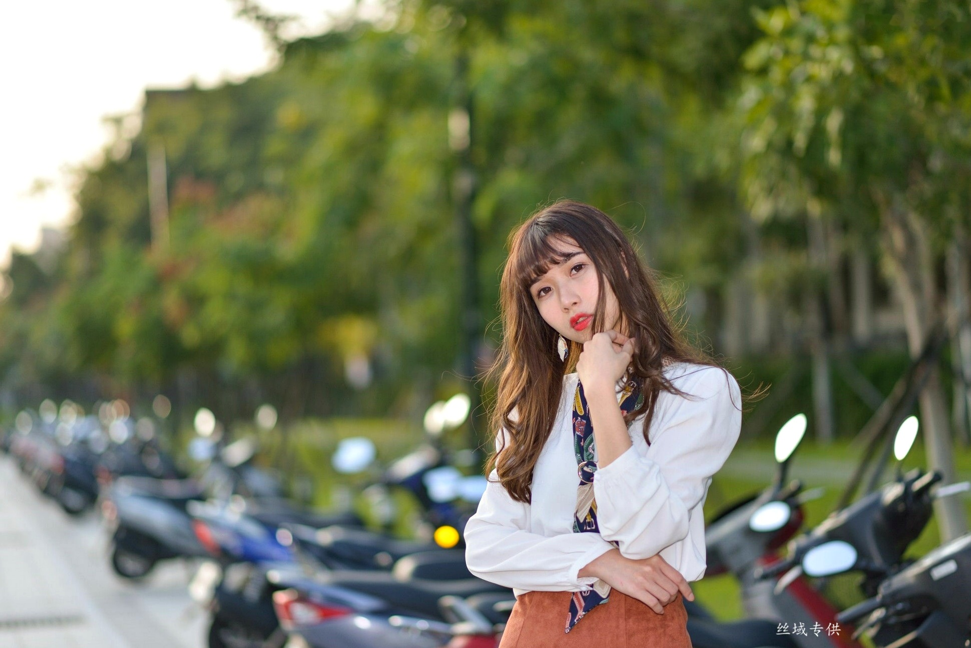 Gallery - 台湾正妹题题《国美馆.时装》街拍写真集，清新时尚穿搭，俏皮甜美气质女神户外生活随拍台湾街拍清新气质女神 女神私房照_秀色女神 - image 108