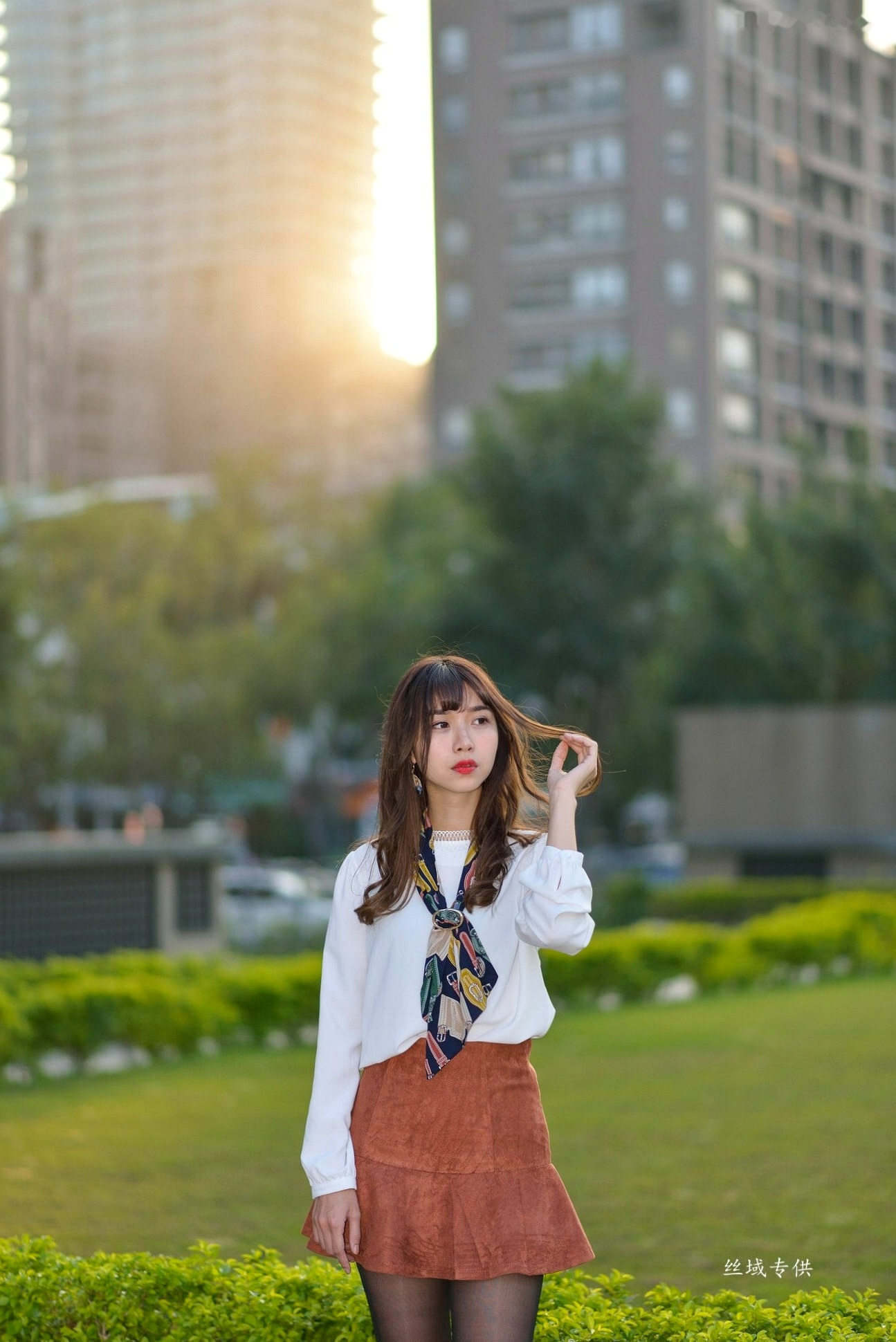 Gallery - 台湾正妹题题《国美馆.时装》街拍写真集，清新时尚穿搭，俏皮甜美气质女神户外生活随拍台湾街拍清新气质女神 女神私房照_秀色女神 - image 120