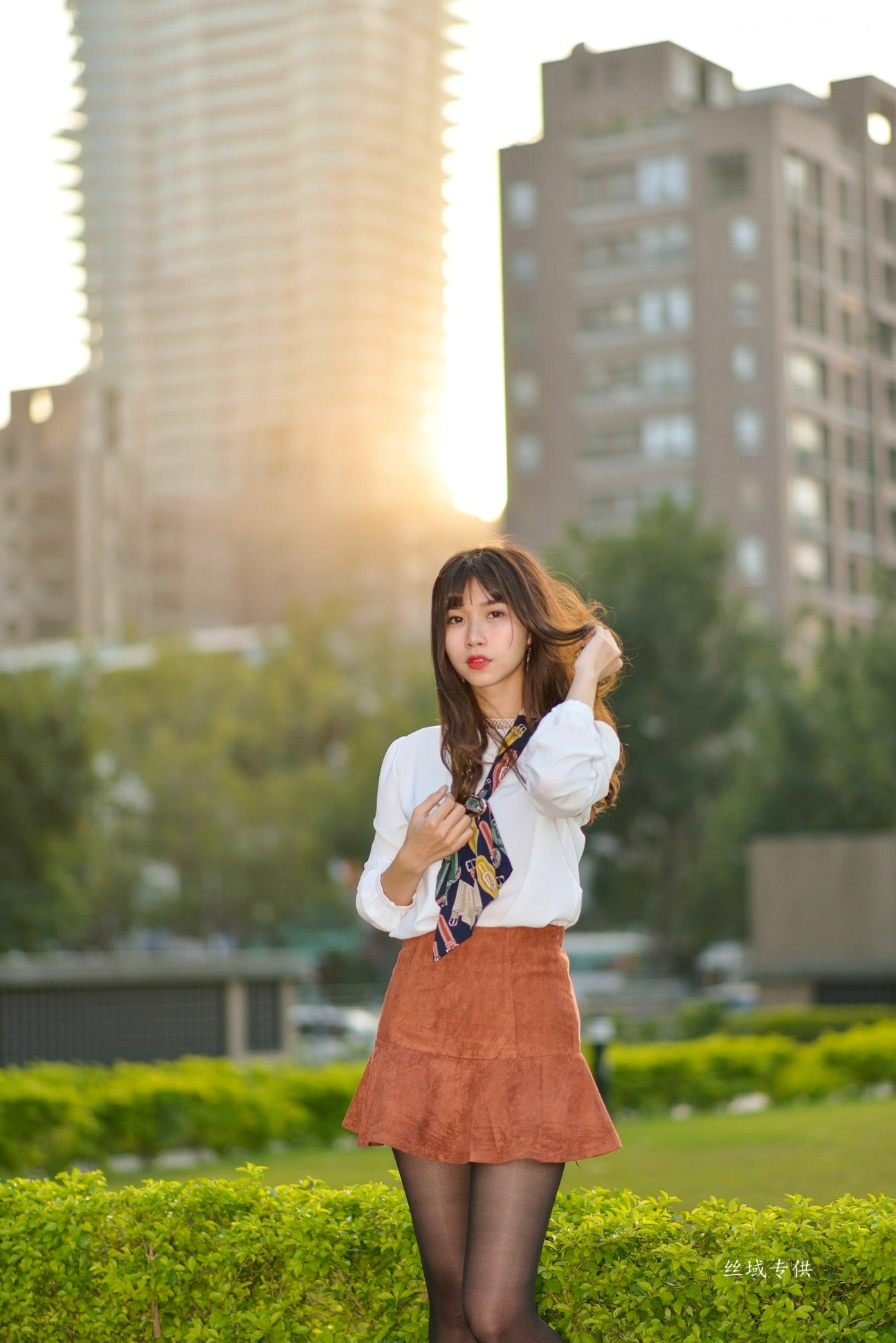 Gallery - 台湾正妹题题《国美馆.时装》街拍写真集，清新时尚穿搭，俏皮甜美气质女神户外生活随拍台湾街拍清新气质女神 女神私房照_秀色女神 - image 125