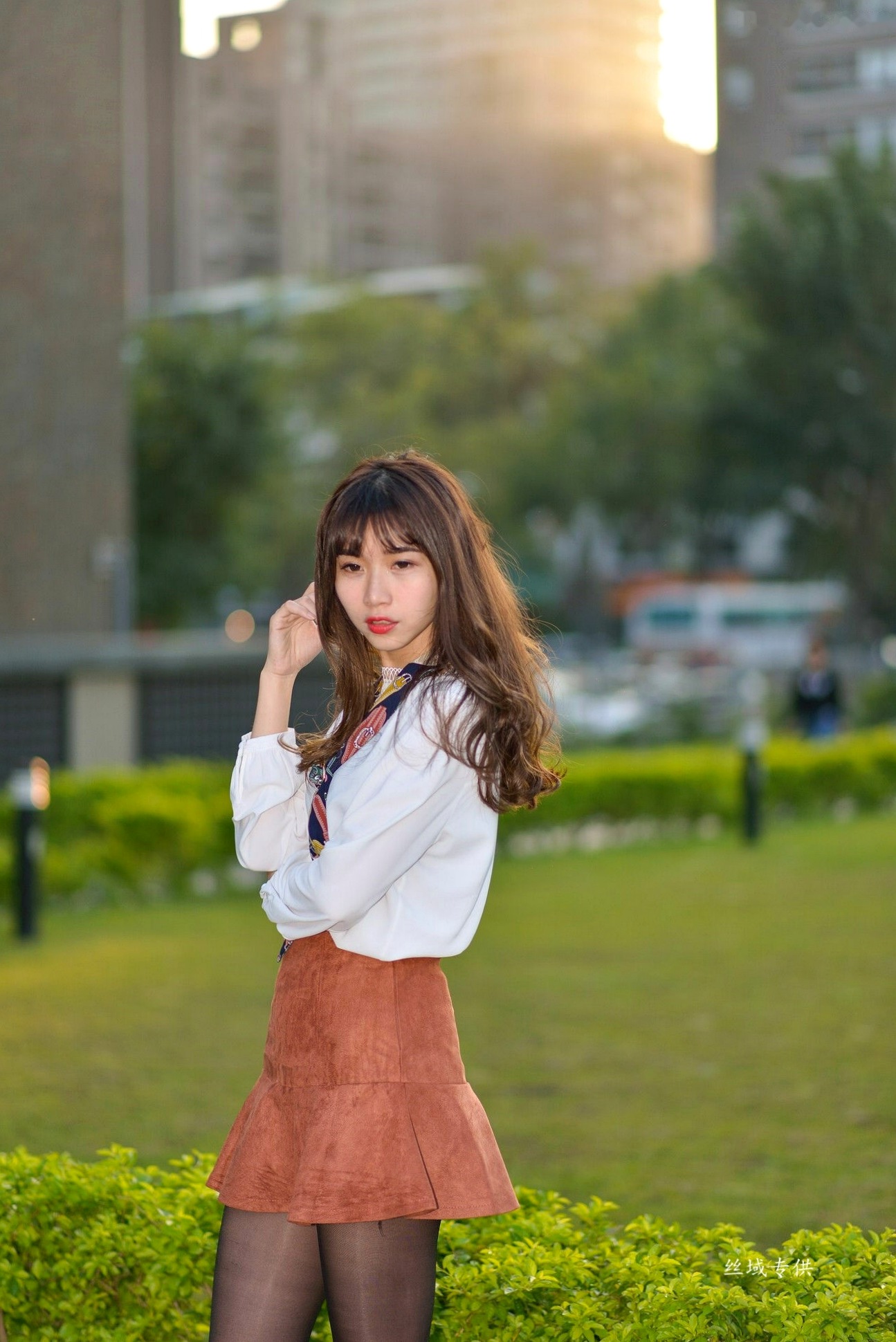 Gallery - 台湾正妹题题《国美馆.时装》街拍写真集，清新时尚穿搭，俏皮甜美气质女神户外生活随拍台湾街拍清新气质女神 女神私房照_秀色女神 - image 130