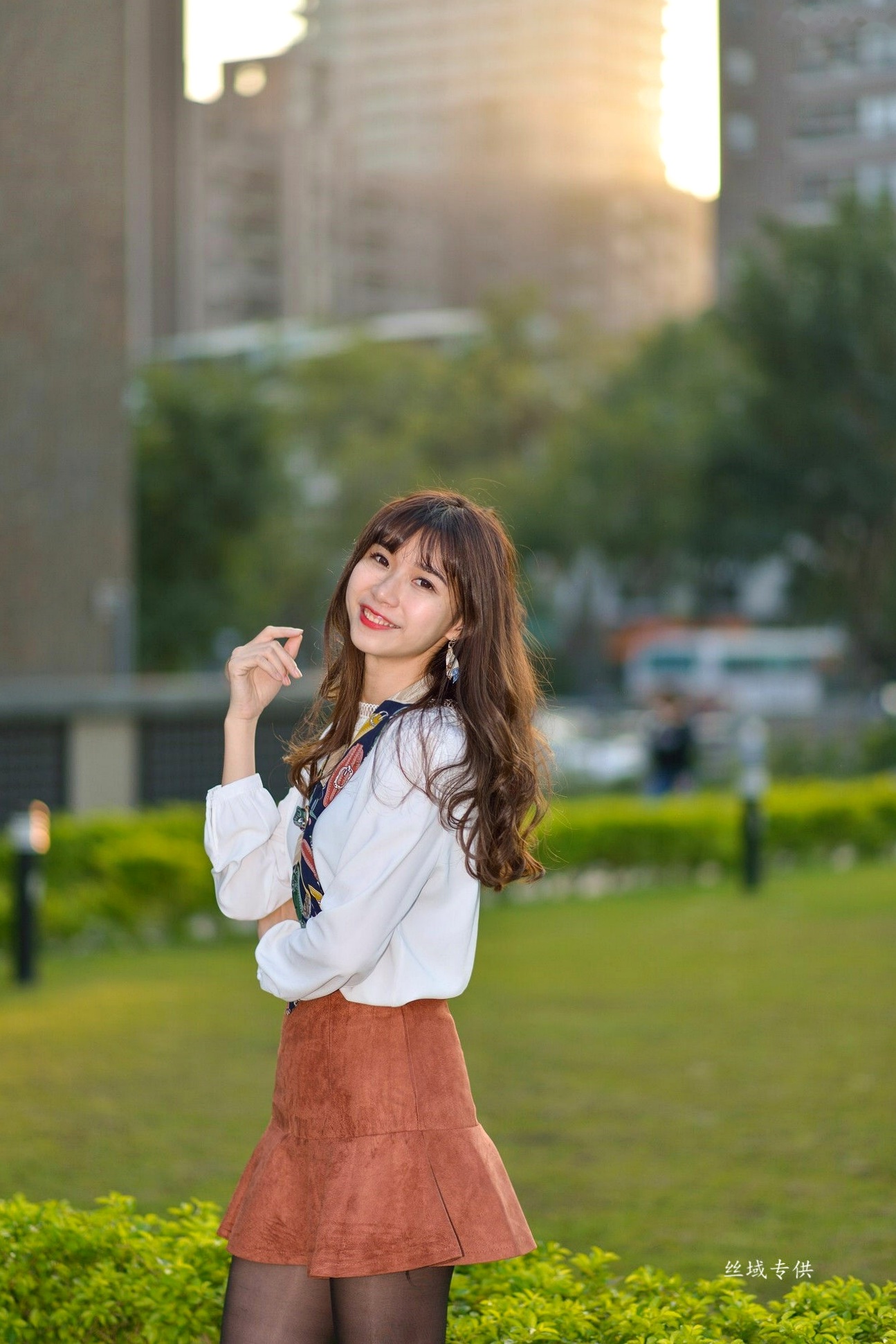 Gallery - 台湾正妹题题《国美馆.时装》街拍写真集，清新时尚穿搭，俏皮甜美气质女神户外生活随拍台湾街拍清新气质女神 女神私房照_秀色女神 - image 132
